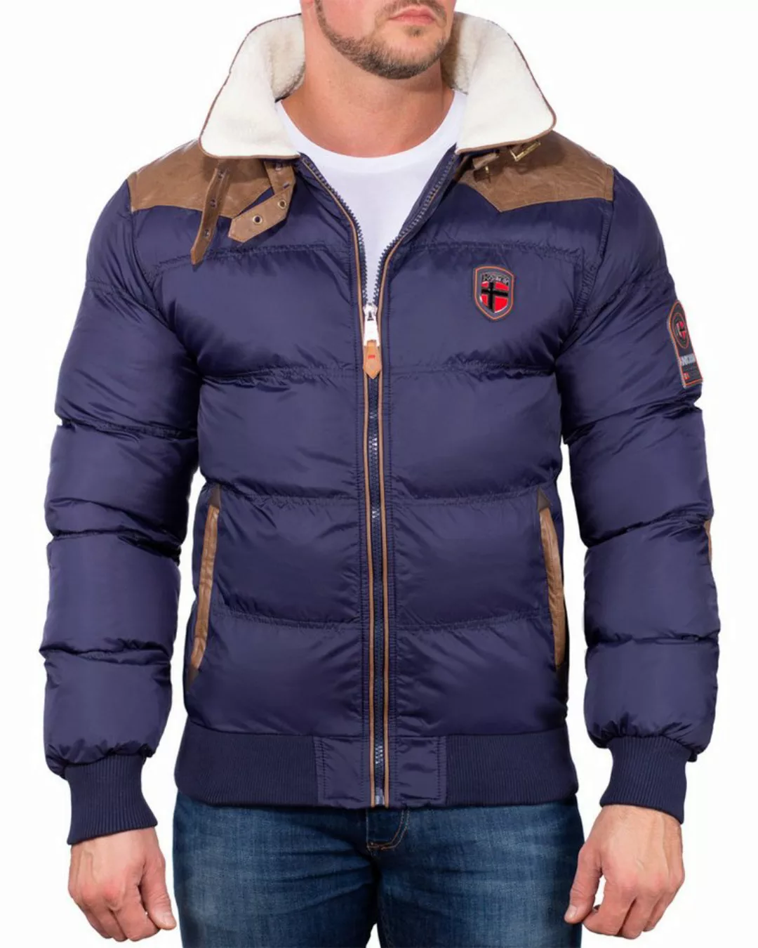 Geographical Norway Winterjacke Herren Outdoor Jacke baabramovitch Navy XL günstig online kaufen