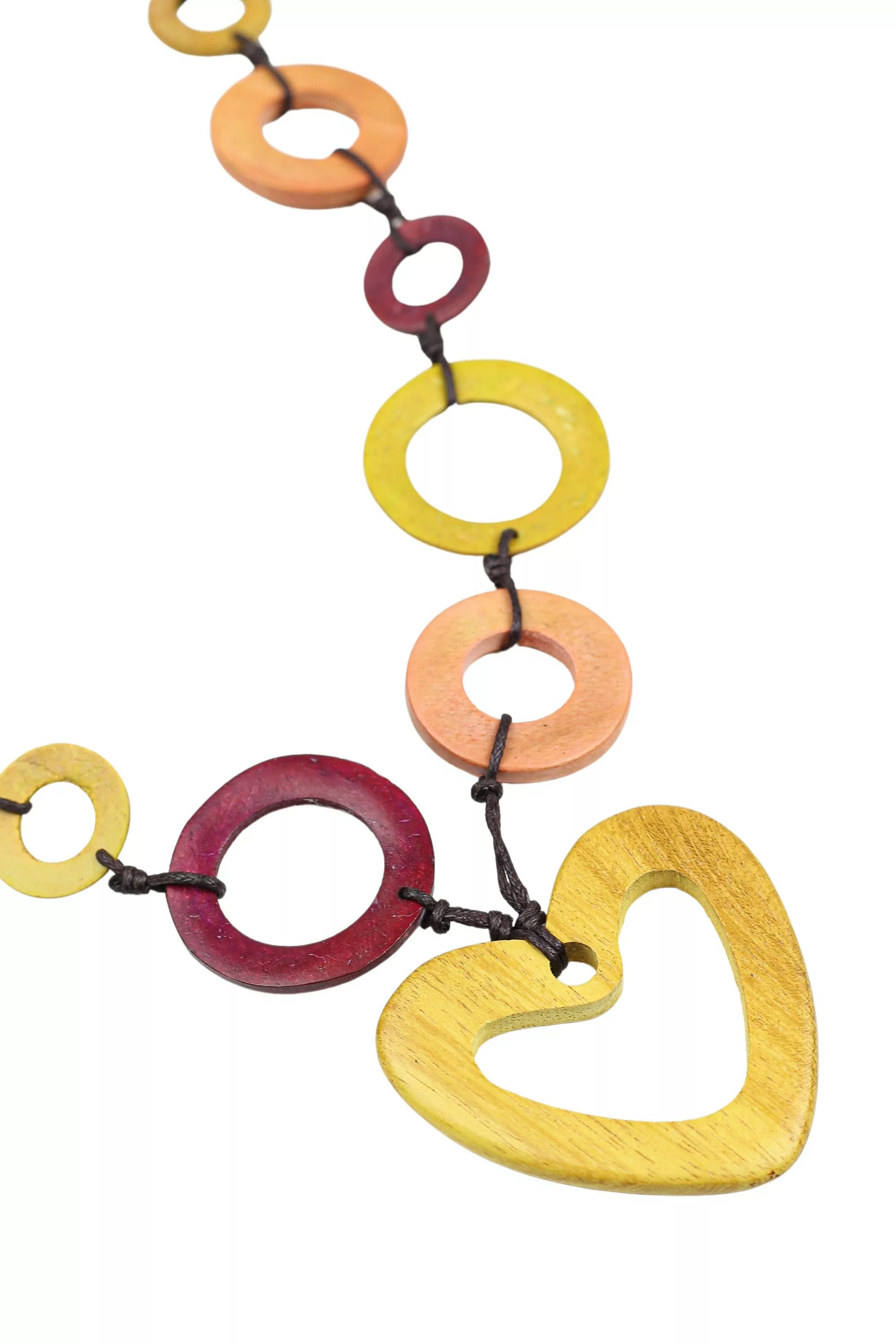 COLLEZIONE ALESSANDRO Lange Kette "Baguio", aus echtem Holz günstig online kaufen
