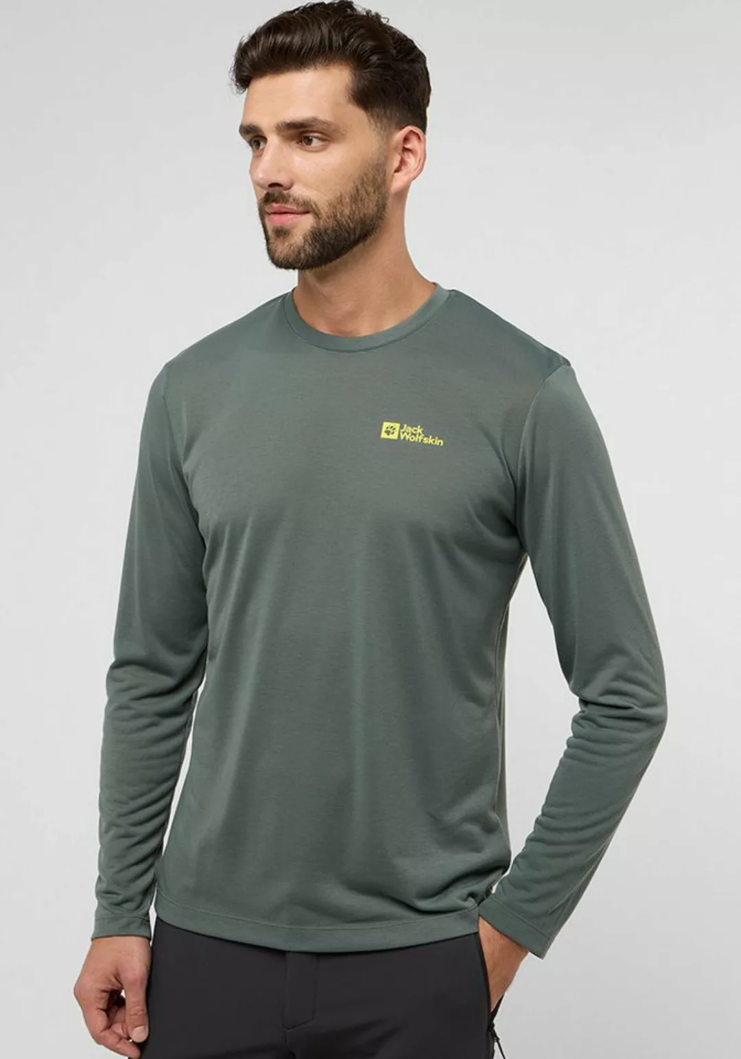 Jack Wolfskin Langarmshirt "VONNAN LS T M" günstig online kaufen