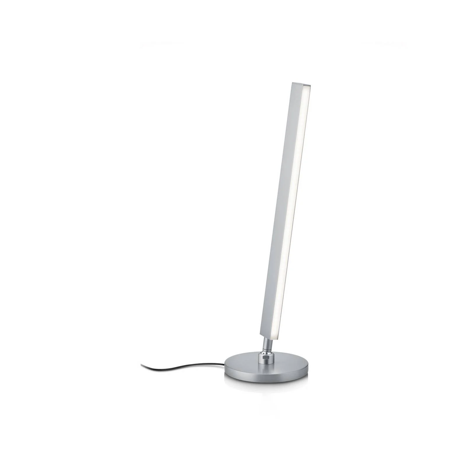 LED-Tischleuchte Kosma, nickel matt, CCT, Gestensteuerung günstig online kaufen