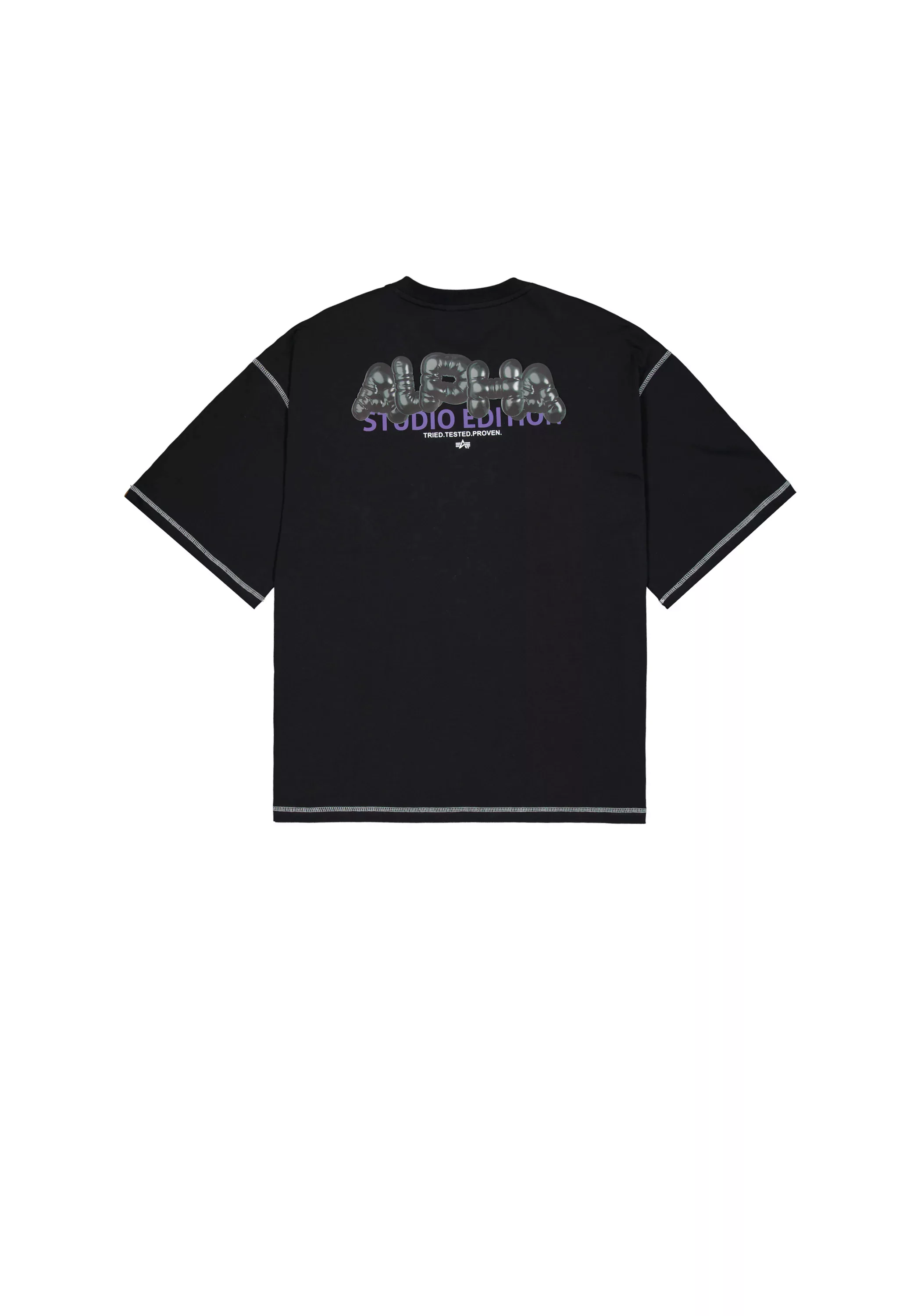 Alpha Industries T-Shirt "Studio Bubble Backprint T-Shirt T-Shirt" günstig online kaufen