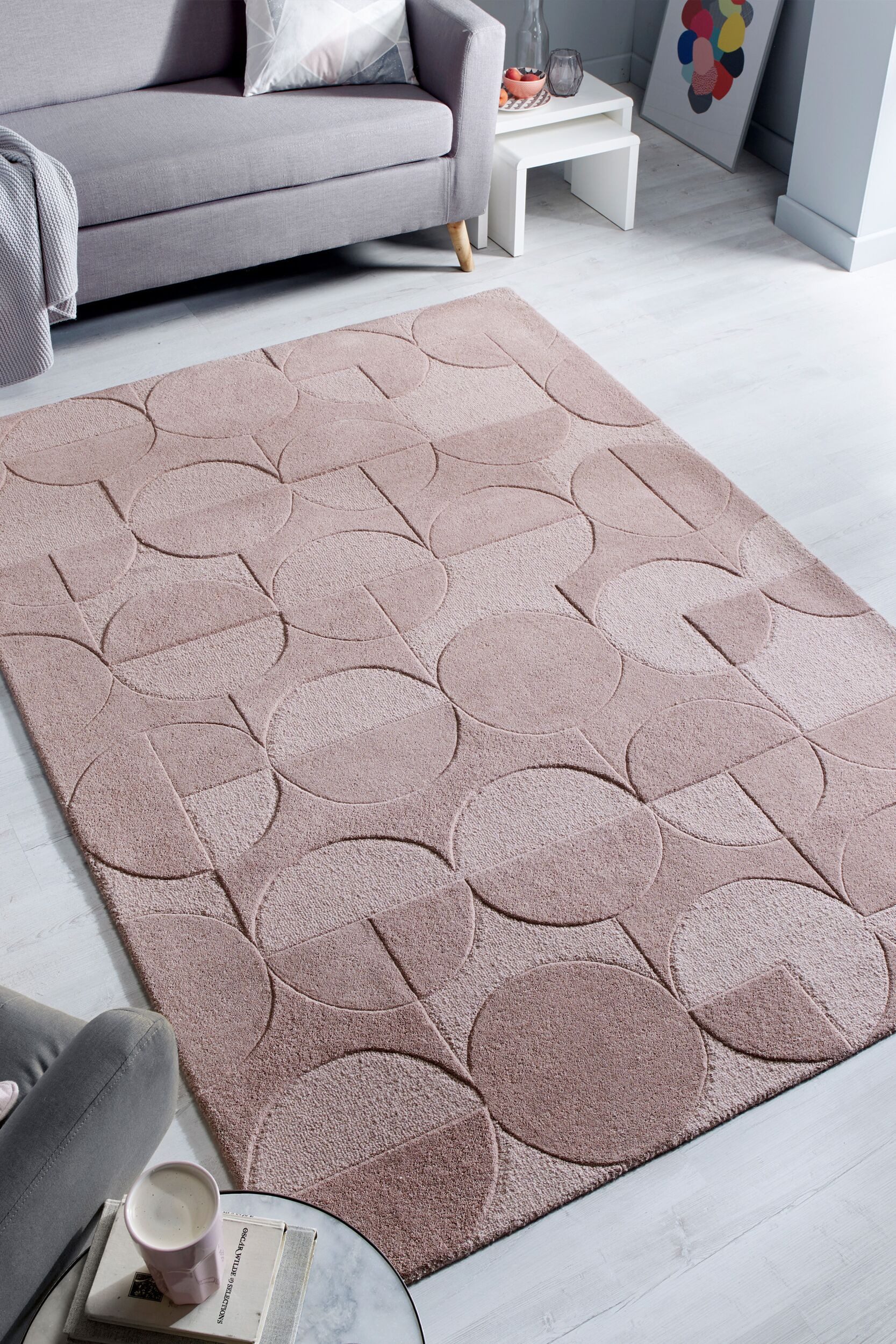 KADIMA DESIGN Wollteppich Eleganter Wollteppich DEBEN günstig online kaufen