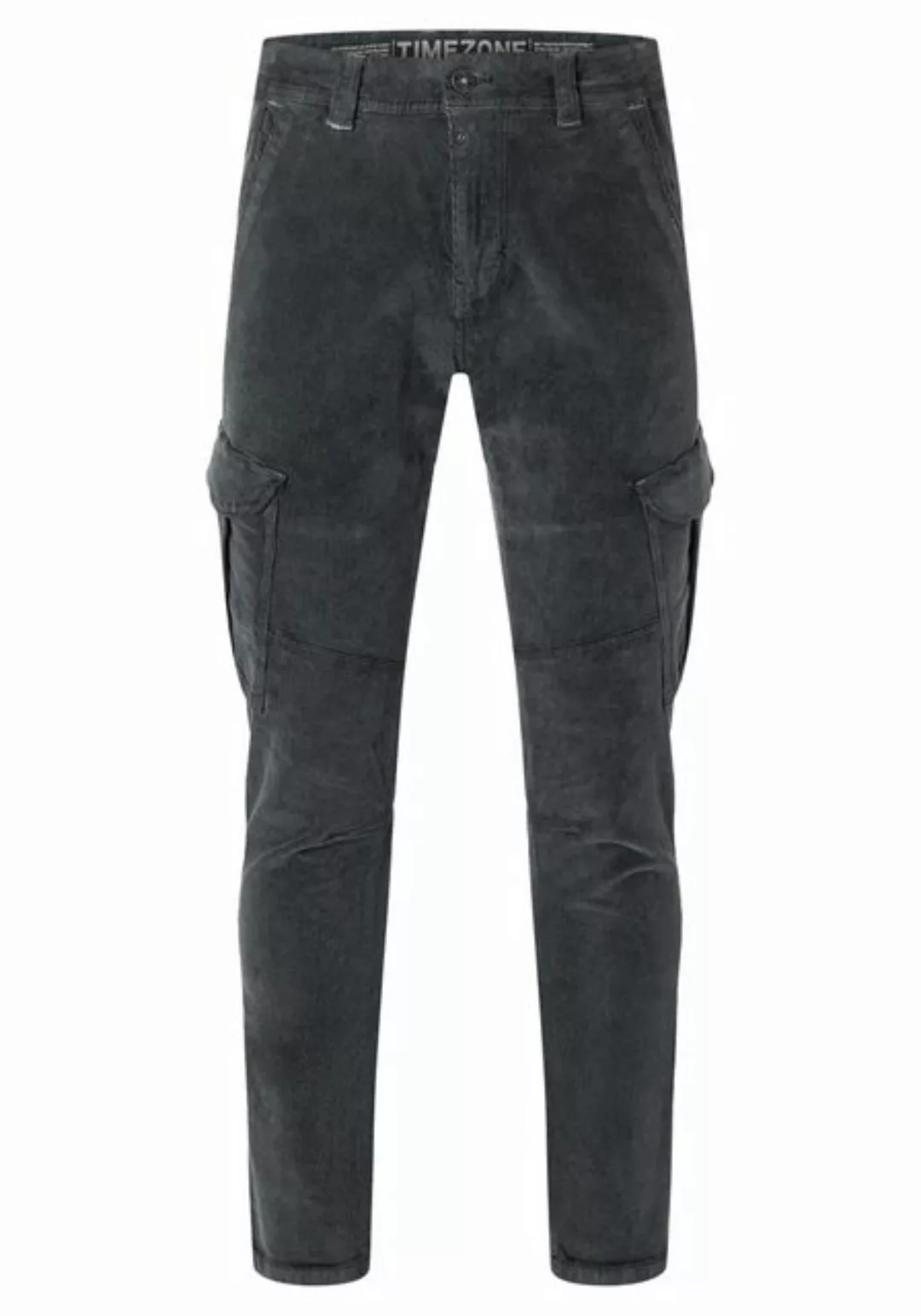 TIMEZONE Herren Cargo Hose REGULAR NIKLASTZ - Regular Fit - Grau Blau Grün günstig online kaufen