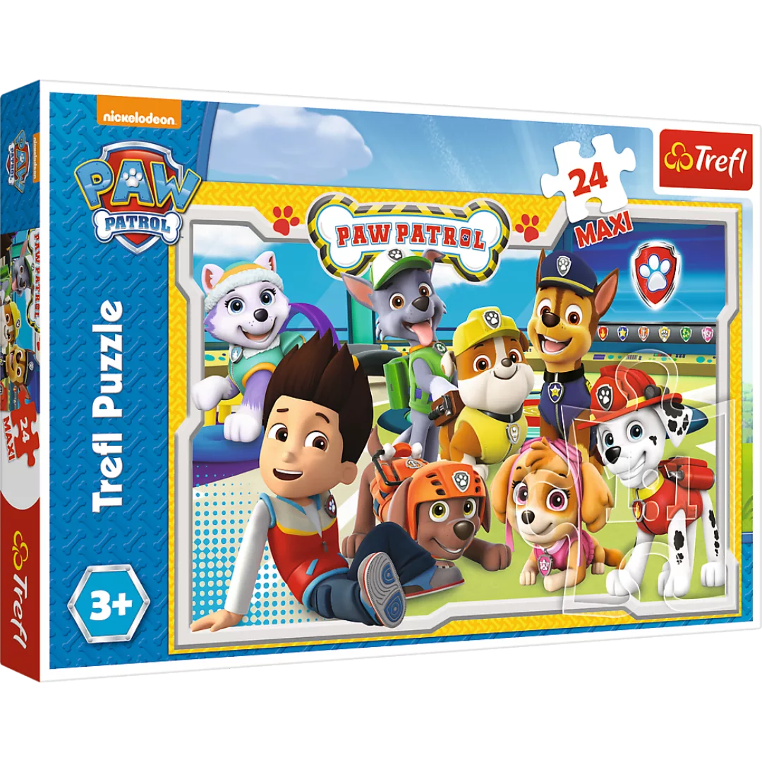 Maxi Puzzle - Paw Patrol Fun Team - 24 Teile günstig online kaufen