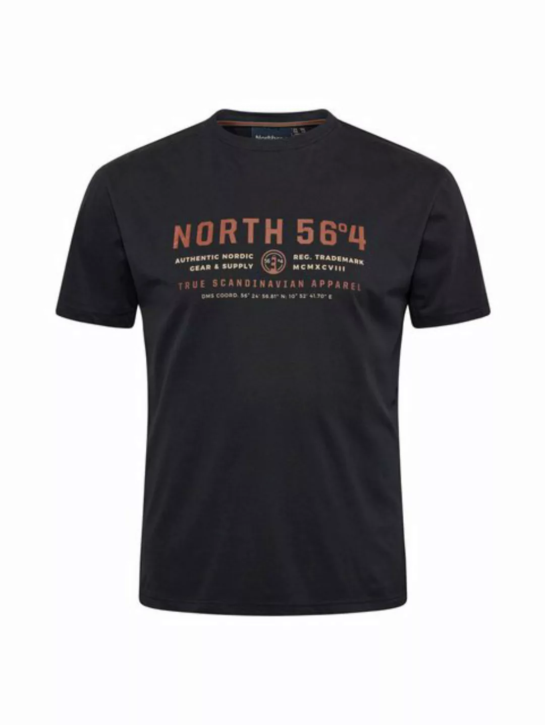 north 56 4 Print-Shirt Printed T-Shirt in großen Größen bis 10XL von North günstig online kaufen