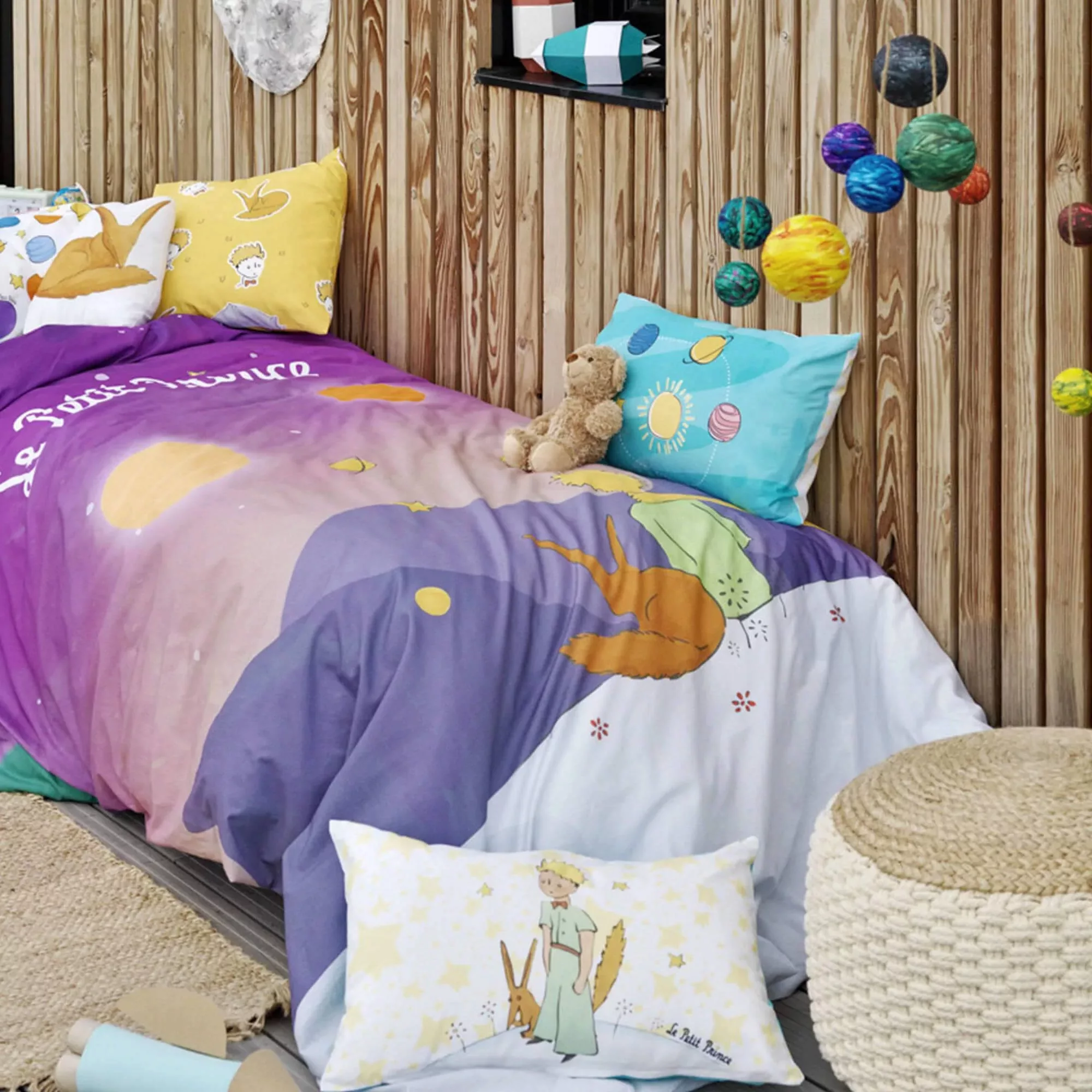 Le Petit Prince | Bettbezug Les Planetes günstig online kaufen