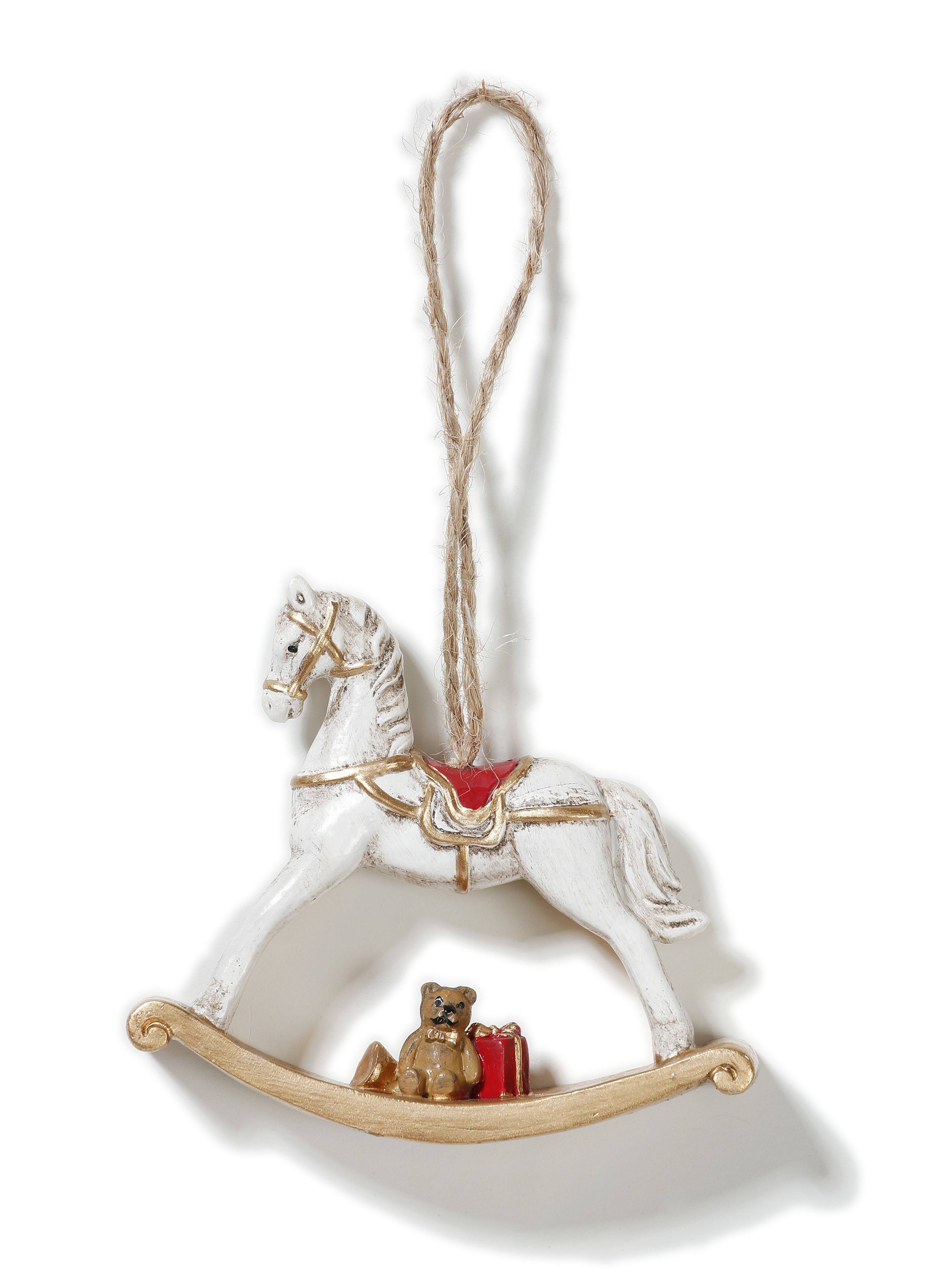 MAGIC by Inge Christbaumschmuck, Christbaumschmuck Schaukelpferd günstig online kaufen