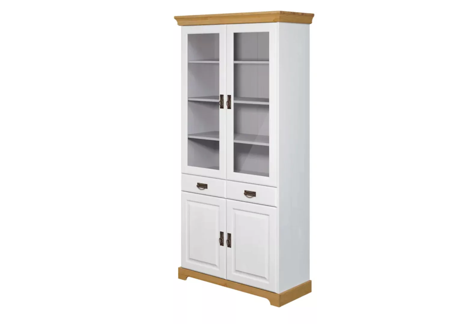 Home affaire Vitrine "Rügen", zertifiziertes Massivholz, Höhe 192 cm, im La günstig online kaufen