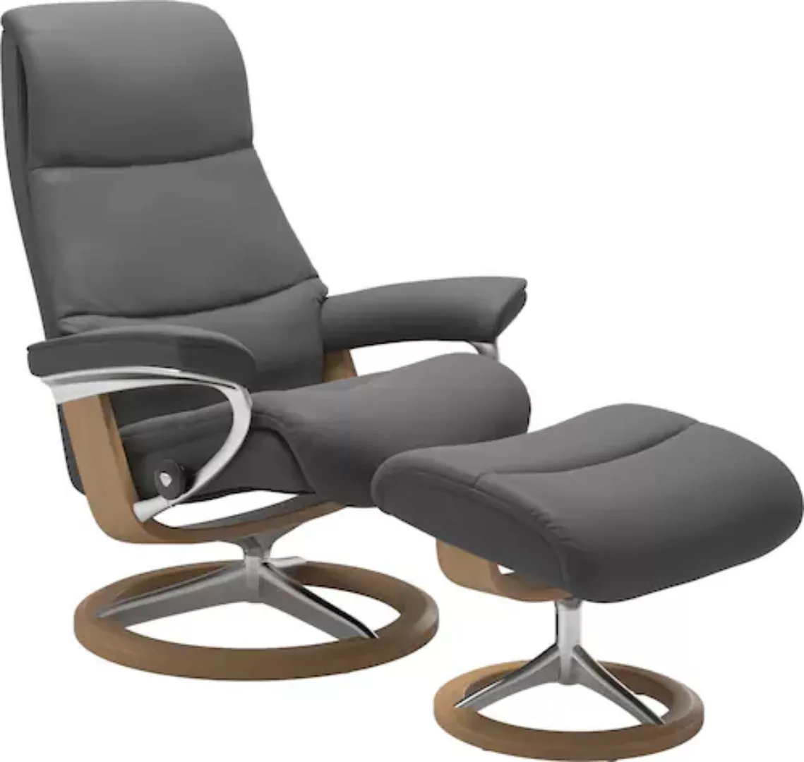 Stressless® Relaxsessel »View«, (Set, Relaxsessel mit Hocker), mit Signatur günstig online kaufen