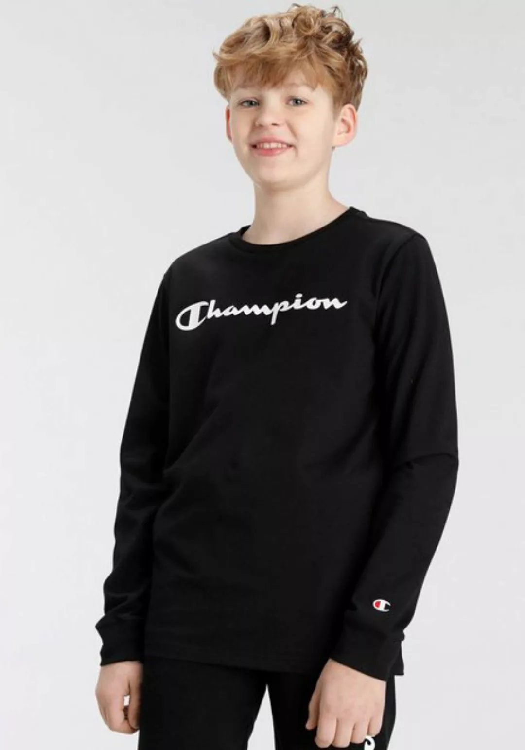 Champion Langarmshirt Long Sleeve Crewneck T-Shirt günstig online kaufen