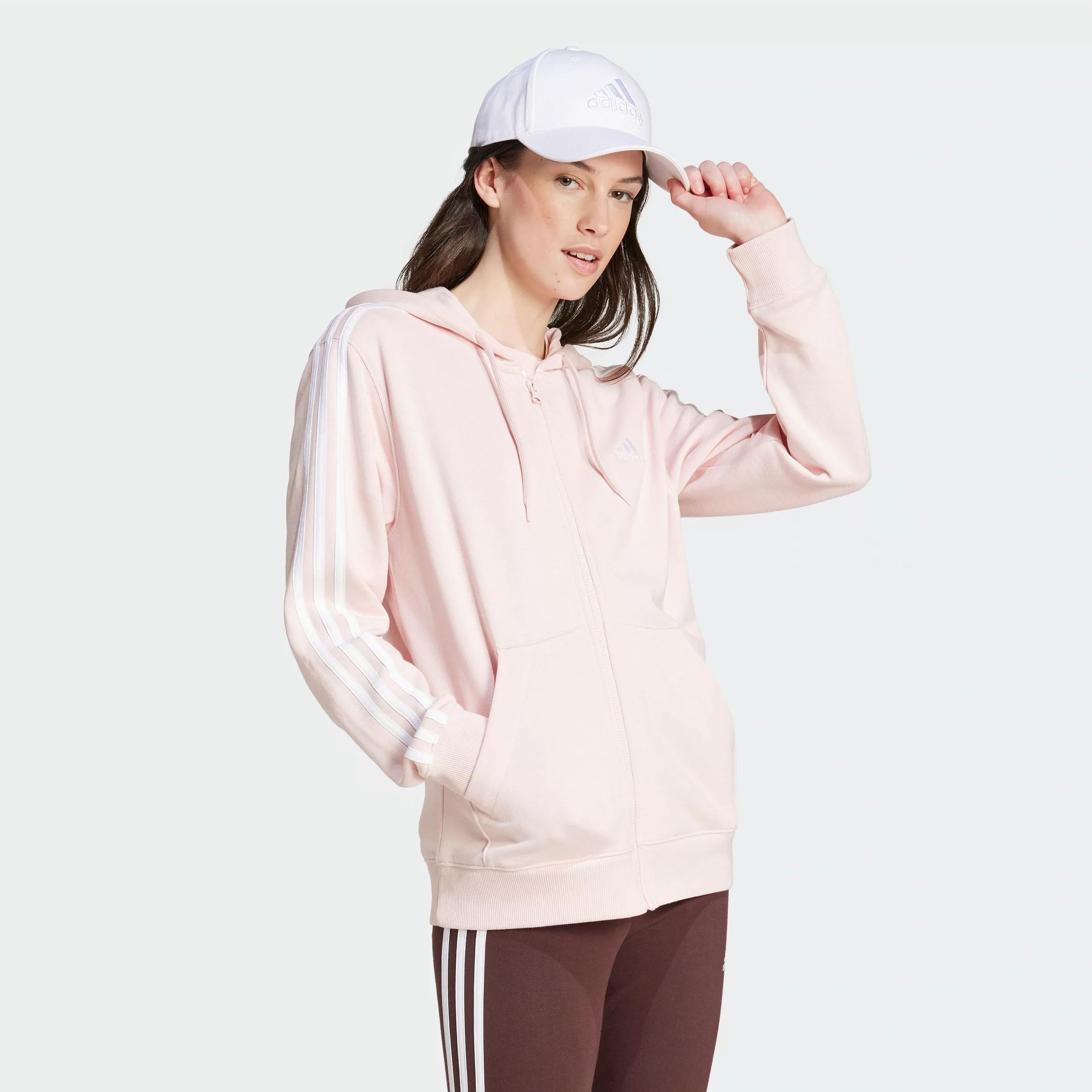 adidas Sportswear Outdoorjacke "ESSENTIALS 3STREIFEN FRENCH TERRY REGULAR K günstig online kaufen