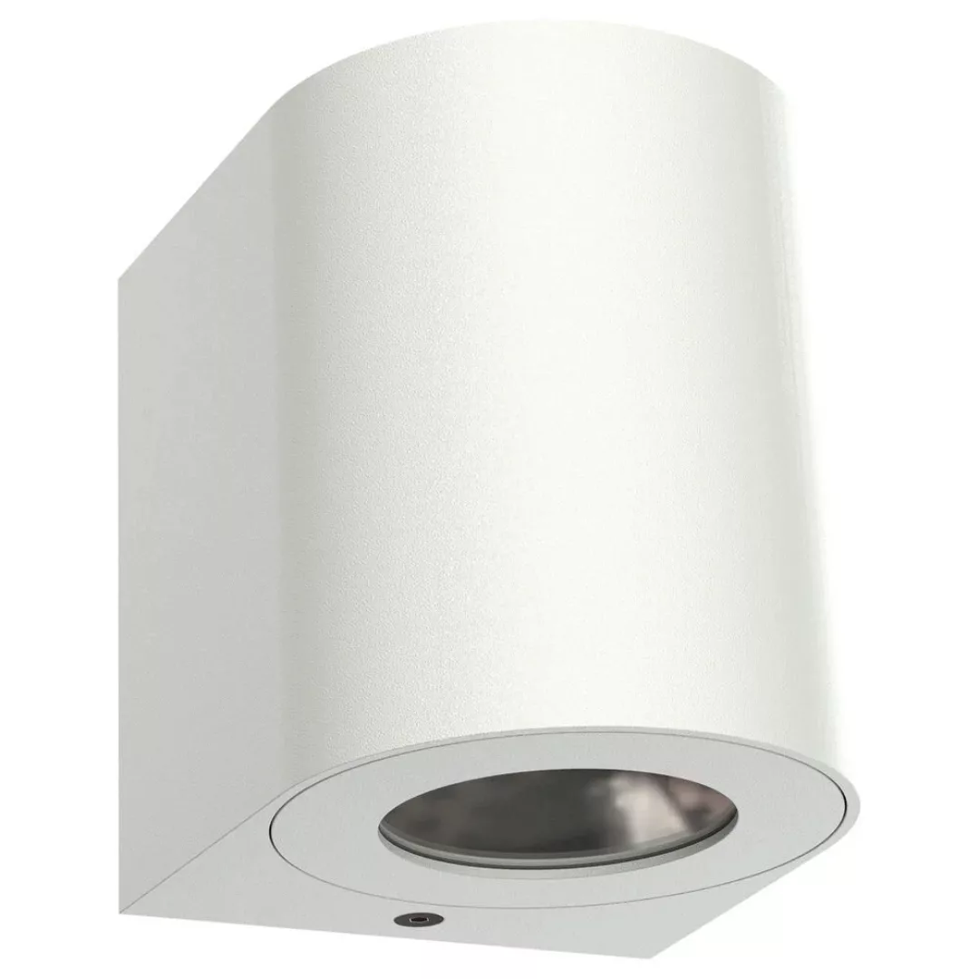 LED-Außenwandlampe Canto Kubi 2, 10 cm, edelstahl günstig online kaufen
