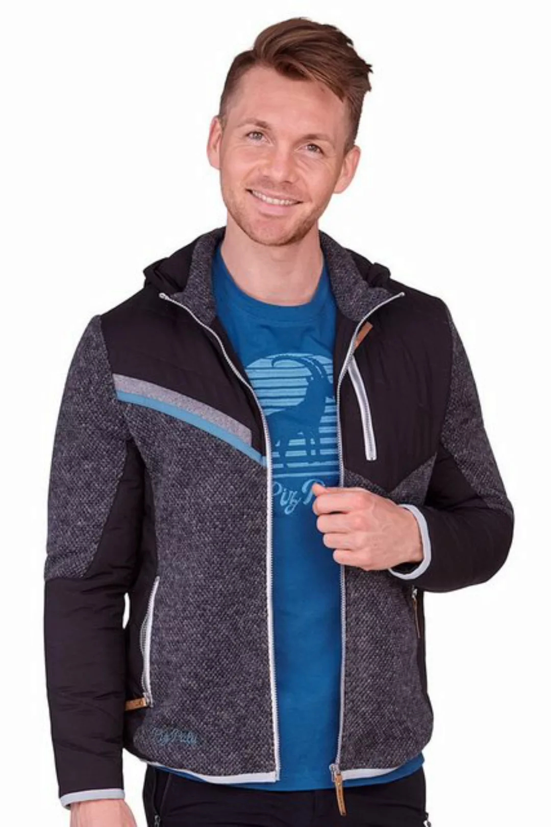 Piz Palü Outdoorjacke Outdoorjacke Herren - RÖSLAU - anthrazit günstig online kaufen