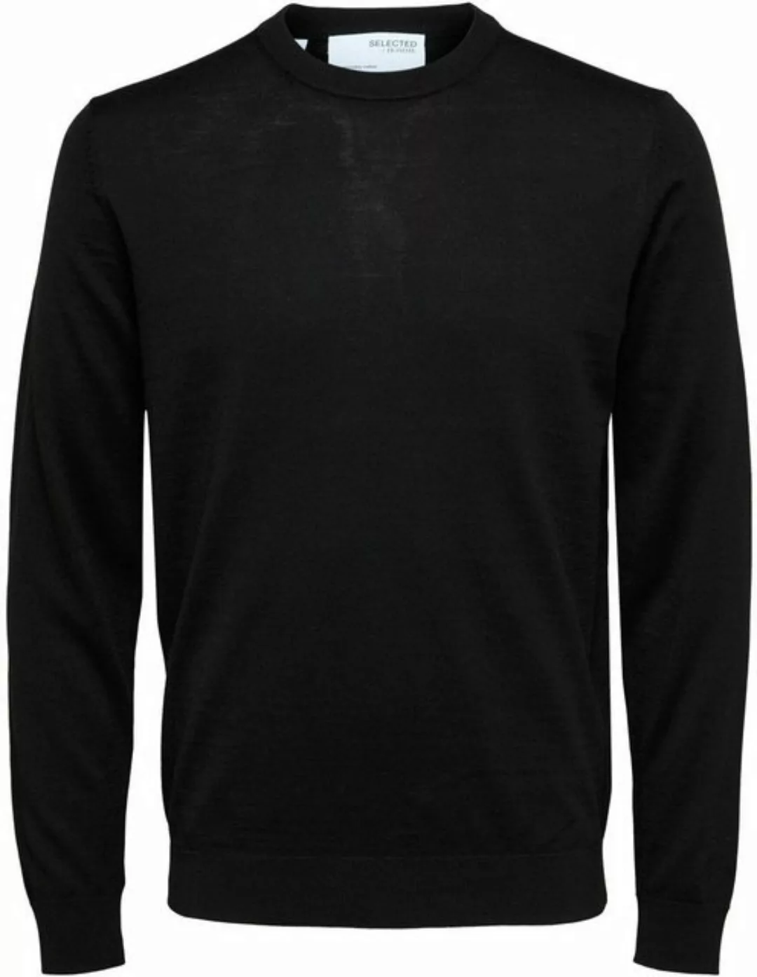 SELECTED HOMME Rundhalspullover OWN MERINO COOLMAX KNIT günstig online kaufen