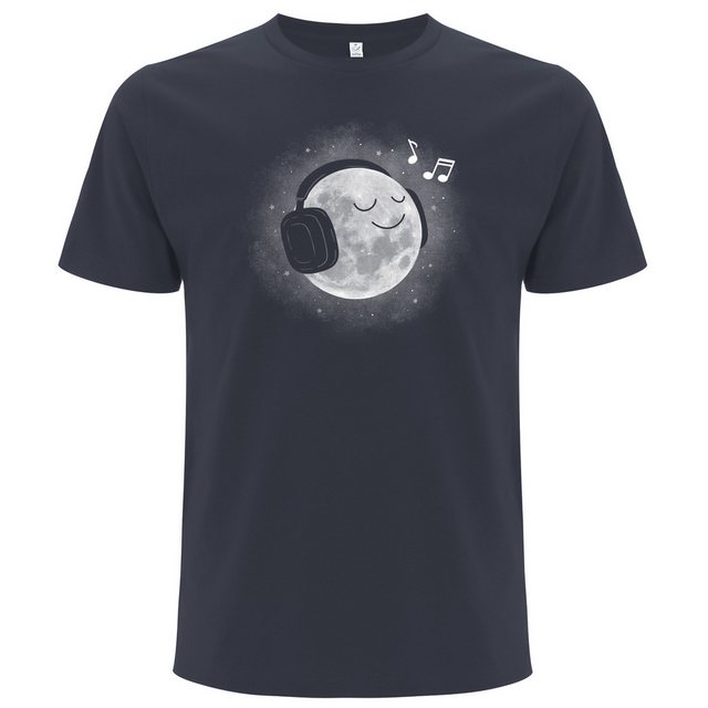 Spreecult Print-Shirt Mond Musik günstig online kaufen