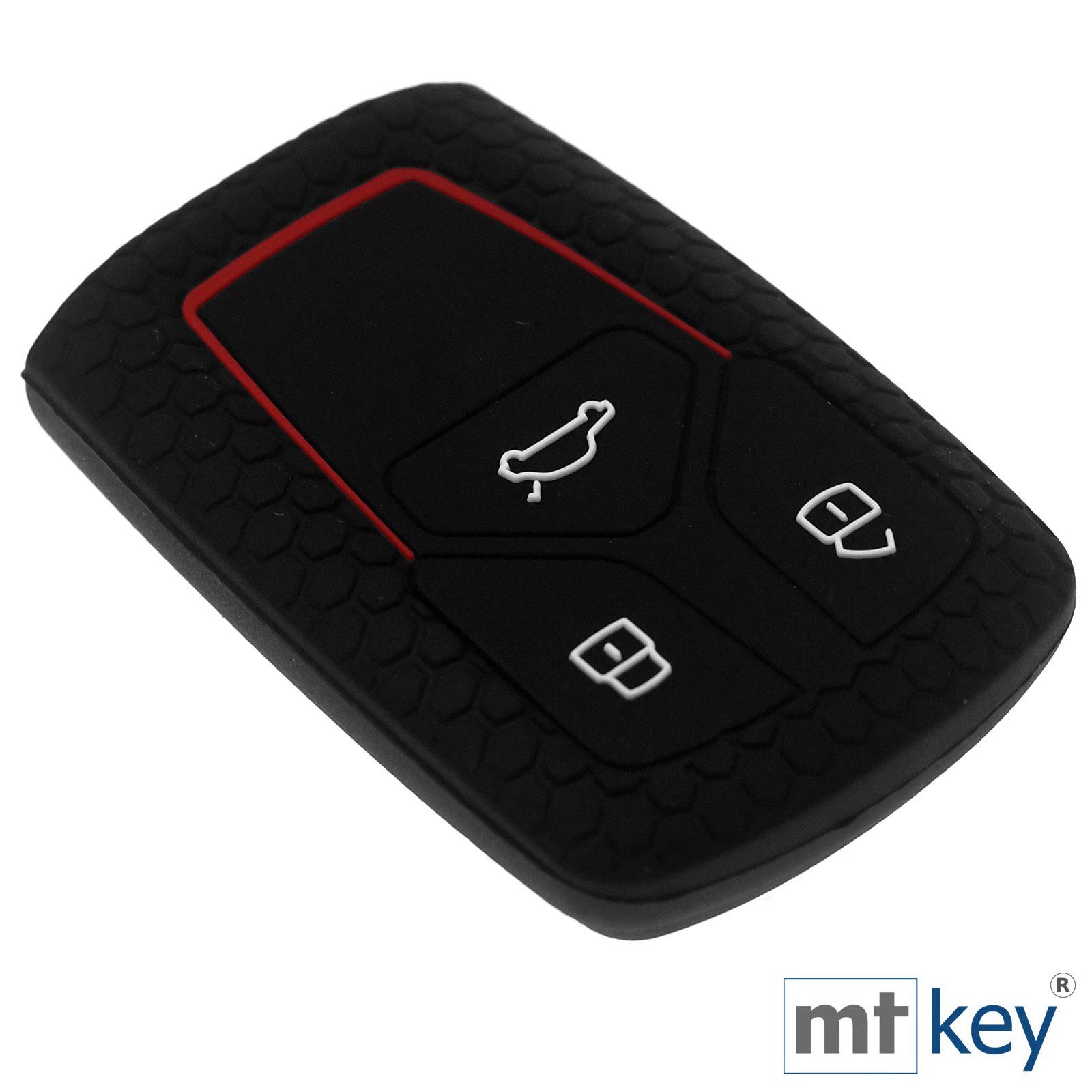 mt-key Schlüsseltasche Autoschlüssel Softcase Silikon Schutzhülle günstig online kaufen
