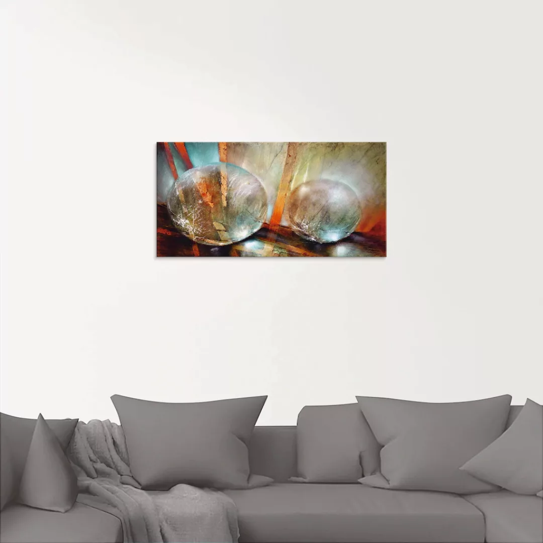Artland Glasbild "Lichtfänger", Gegenstandslos, (1 St.), in verschiedenen G günstig online kaufen