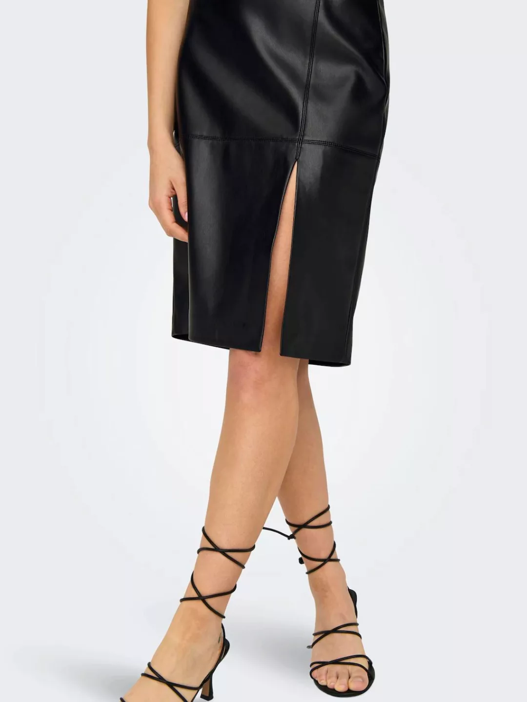 ONLY Lederimitatrock ONLNEWOLINE FAUX LEATHER SKIRT CC OTW günstig online kaufen