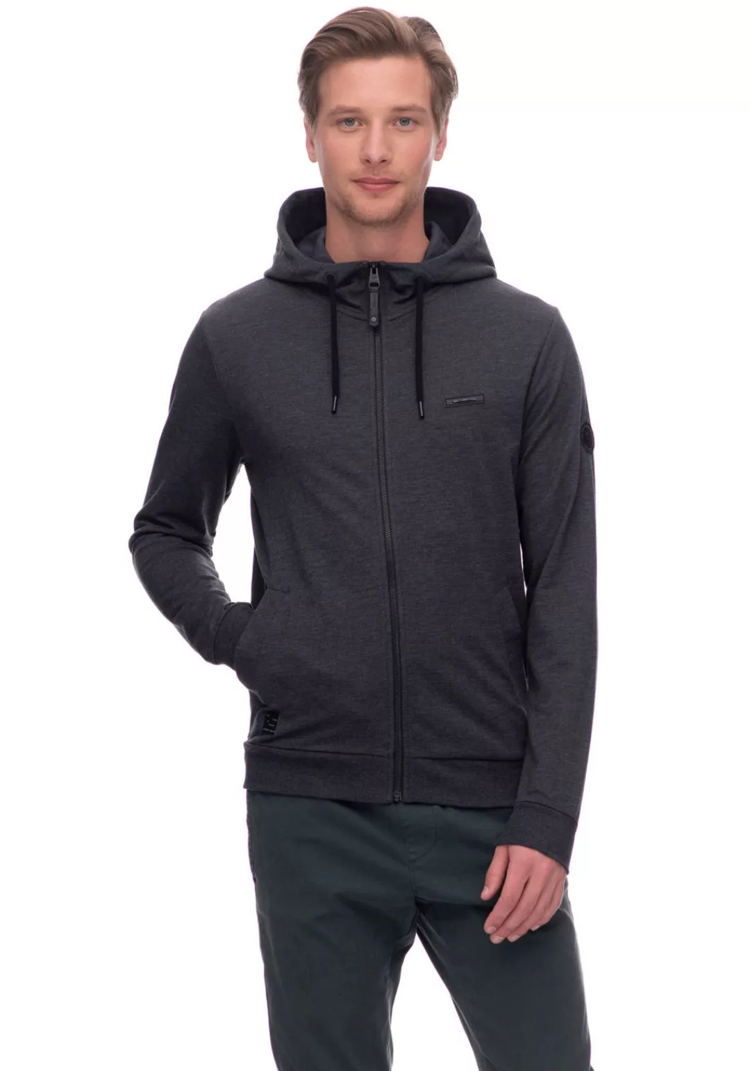 Ragwear Sweatshirt PATRY CORE mit Kapuze und Kordelzug und durchgehendem Re günstig online kaufen