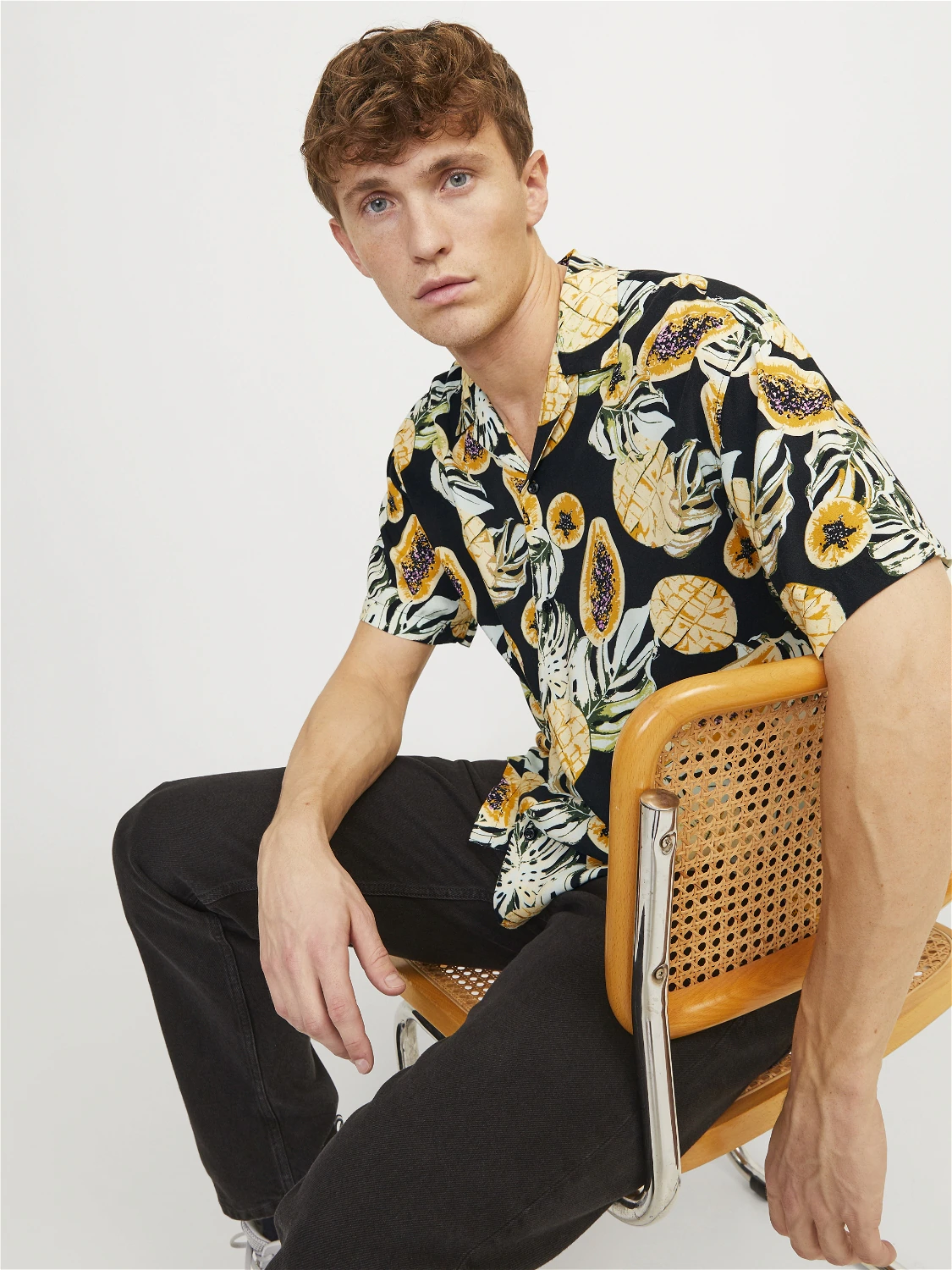 Jack & Jones Hawaiihemd "JORLUKE TAMPA AOP SHIRT SS SN" günstig online kaufen