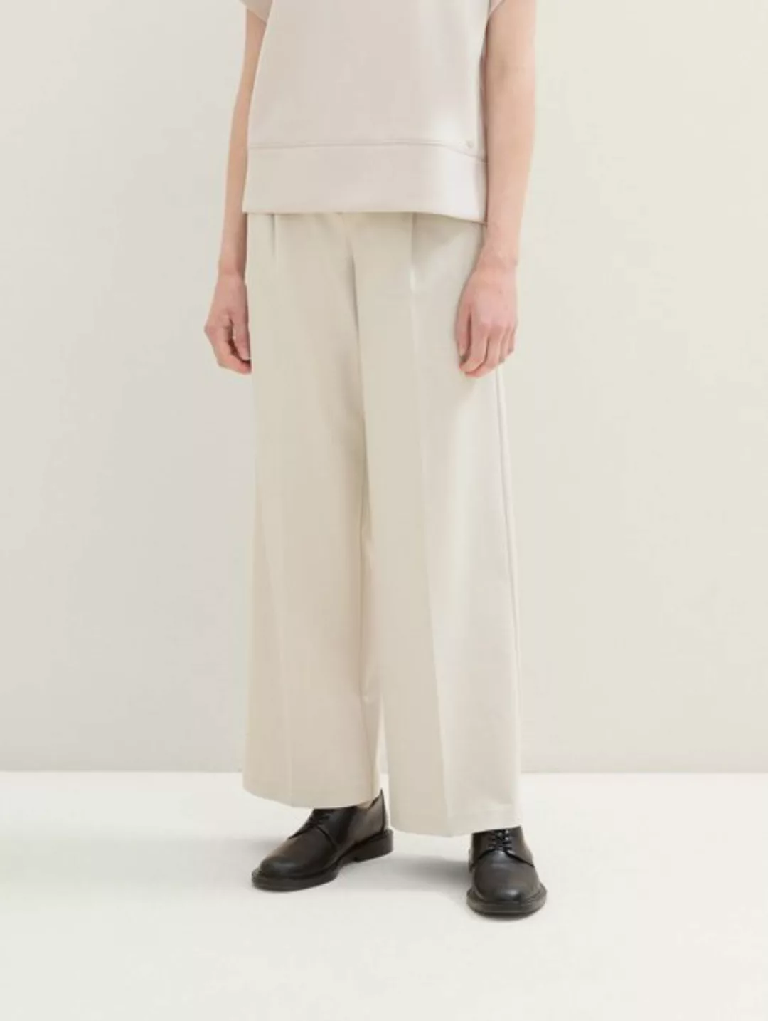 TOM TAILOR Jerseyhose Wide Leg mit Taschen günstig online kaufen