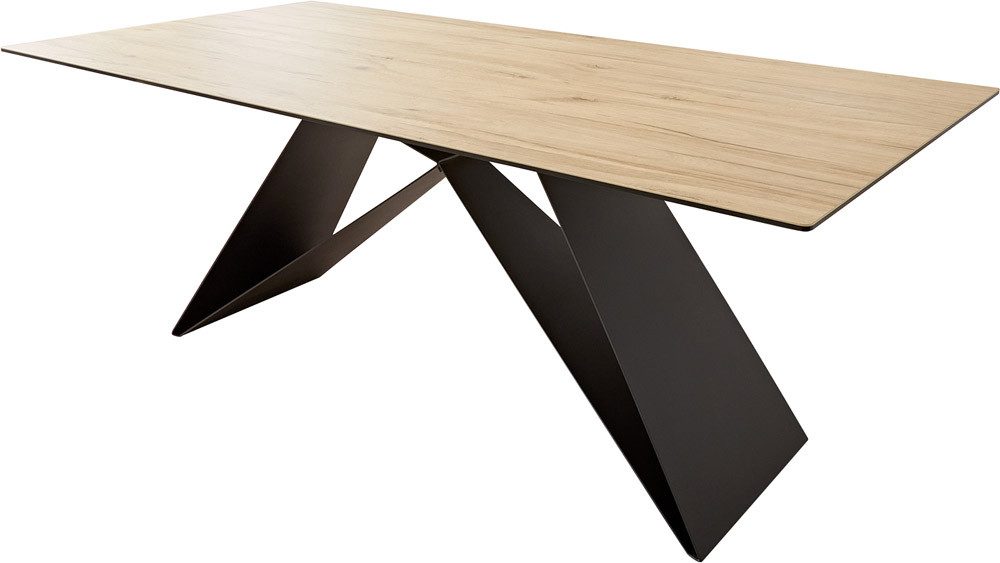 DELIFE Esstisch Edge, Keramik Laminam® Sabbia günstig online kaufen