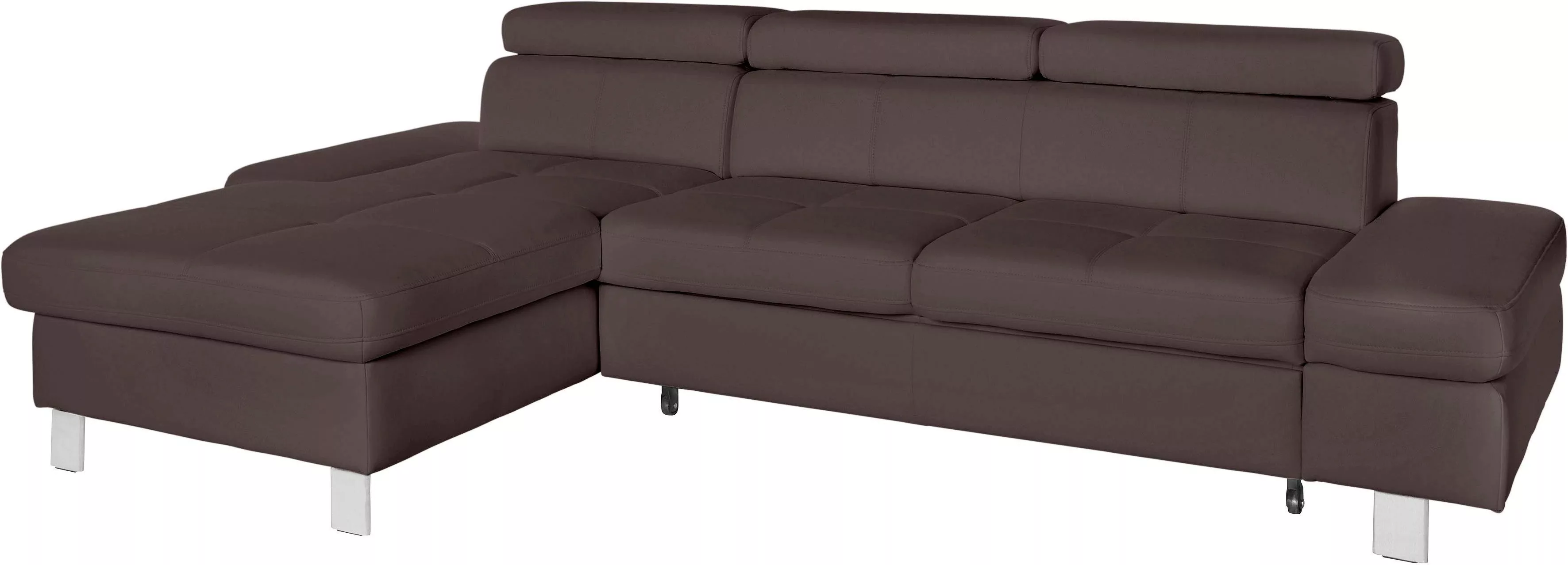 exxpo - sofa fashion Ecksofa "Fiji, hochwertige Detailverarbeitung im Sitz günstig online kaufen