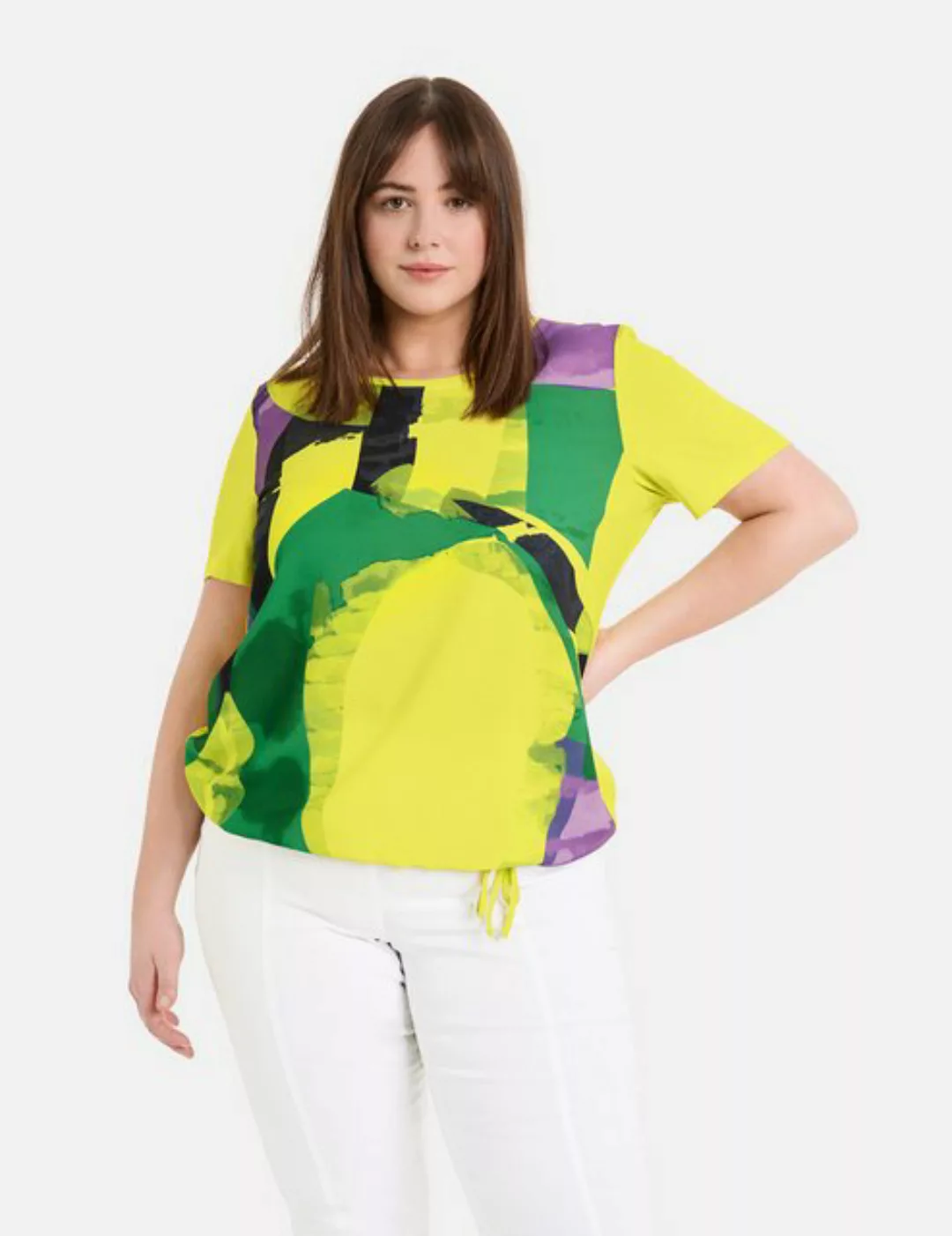 Samoon Kurzarmshirt T-Shirt 1/2 Arm günstig online kaufen