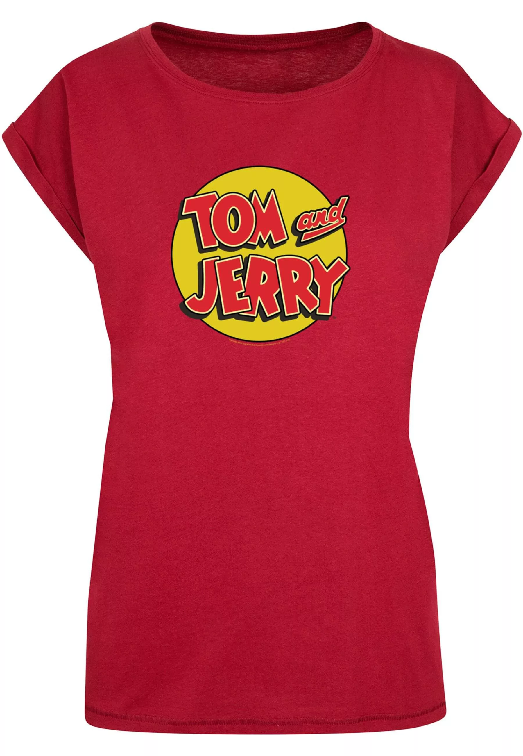 ABSOLUTE CULT T-Shirt "ABSOLUTE CULT Damen Ladies Tom and Jerry - Circle Lo günstig online kaufen