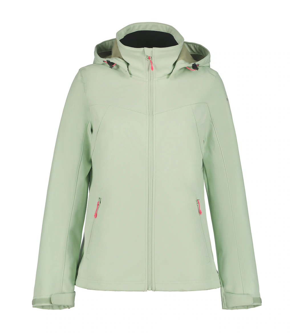 Icepeak Softshelljacke "D SOFTSHELLJACKE BRENHAM", mit Kapuze, mit hohem St günstig online kaufen