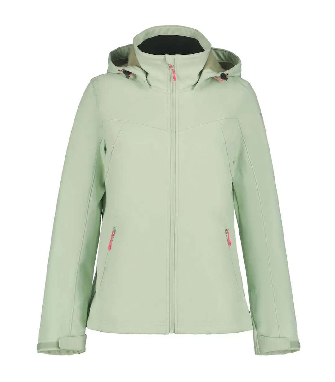 Icepeak Softshelljacke "D SOFTSHELLJACKE BRENHAM", mit Kapuze, mit hohem St günstig online kaufen