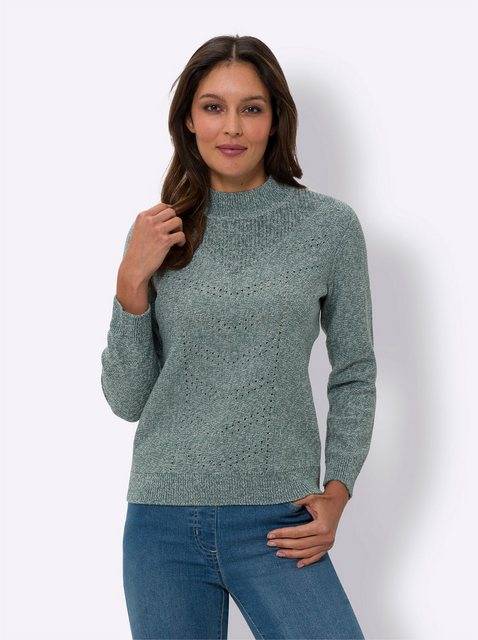 Sieh an! Strickpullover Langarm-Pullover günstig online kaufen