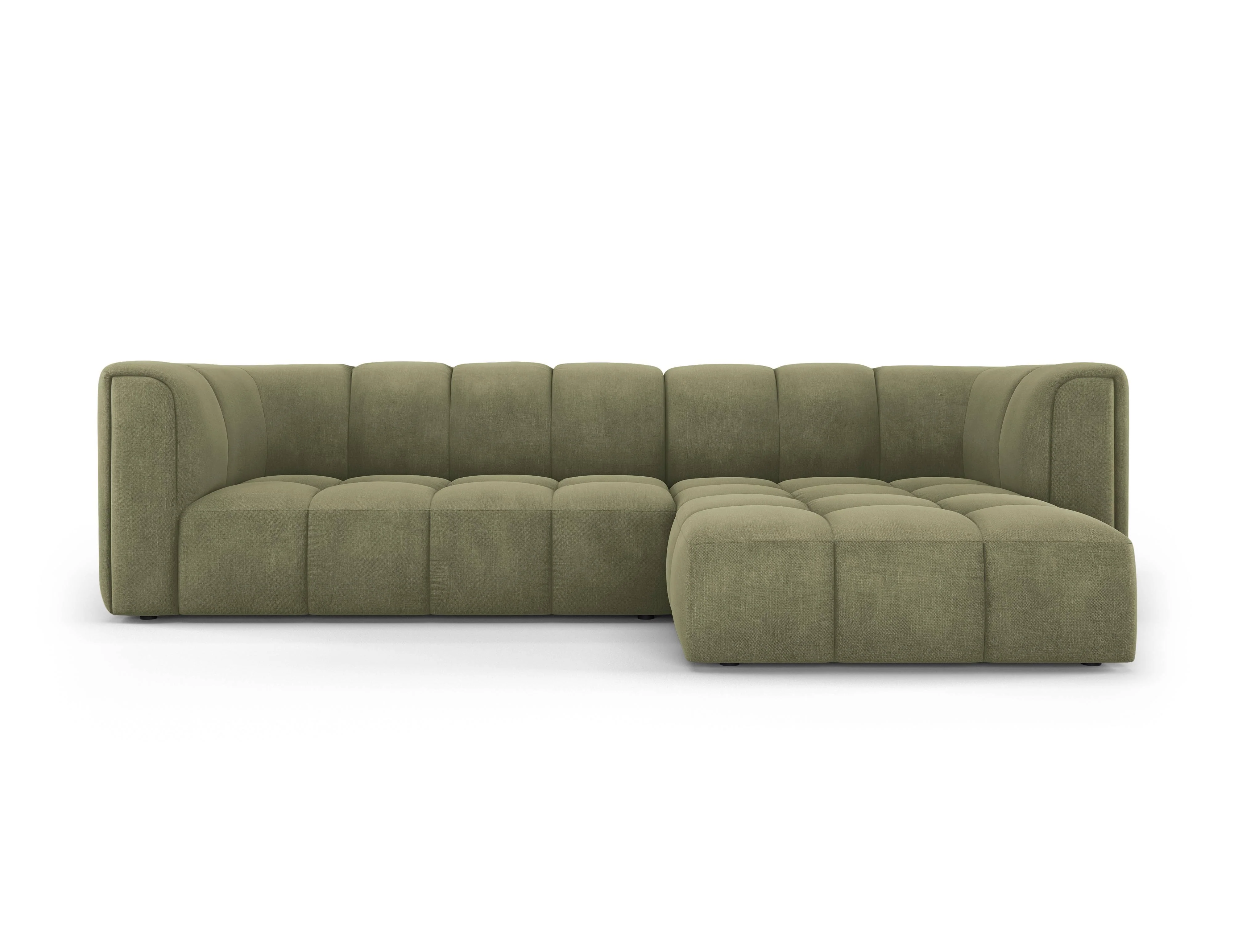 Milo Casa | Ecksofa Francesca Chenille rechts 3-Sitzer günstig online kaufen