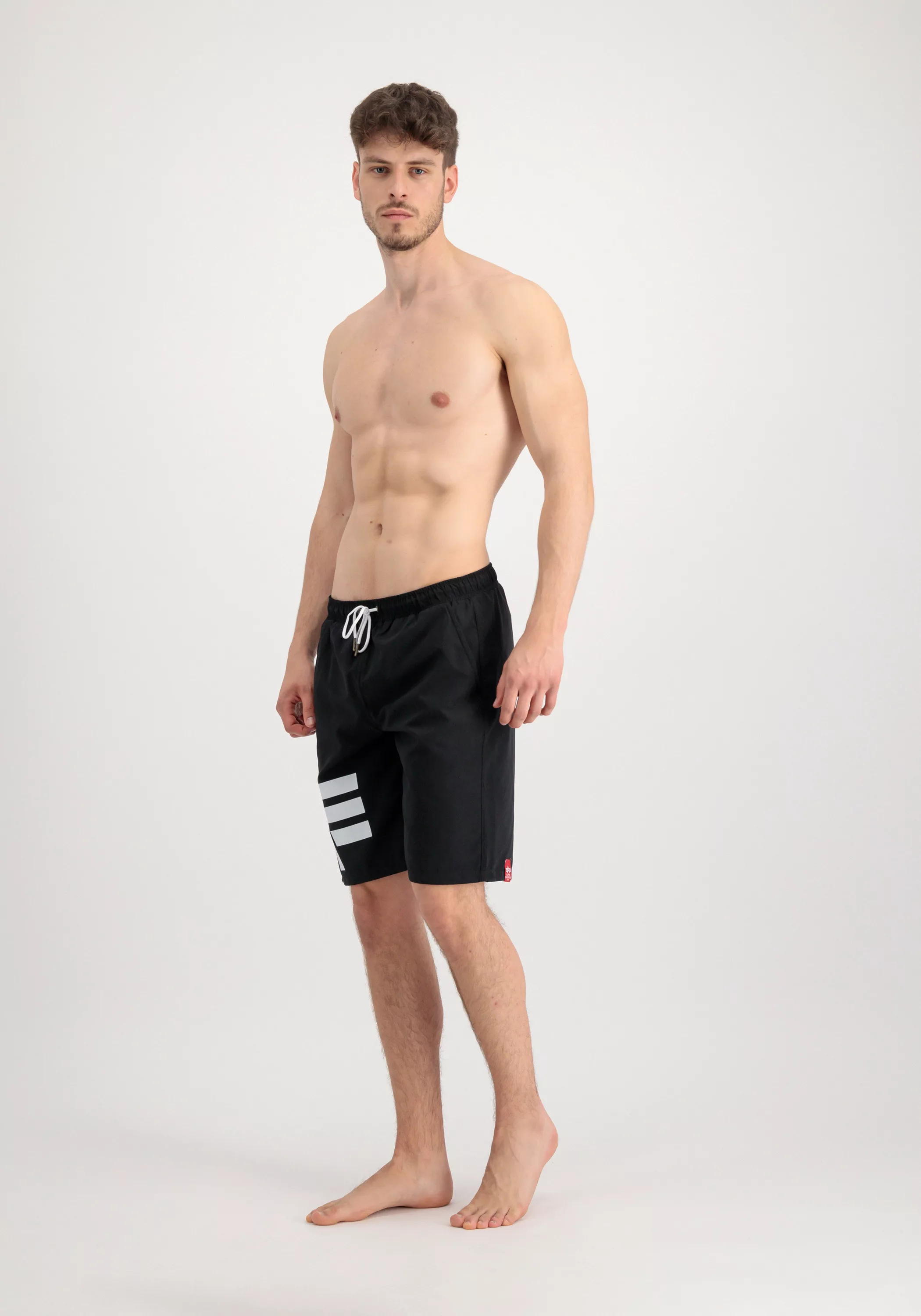 Alpha Industries Shorts "Side Print Board Short Badehose" günstig online kaufen