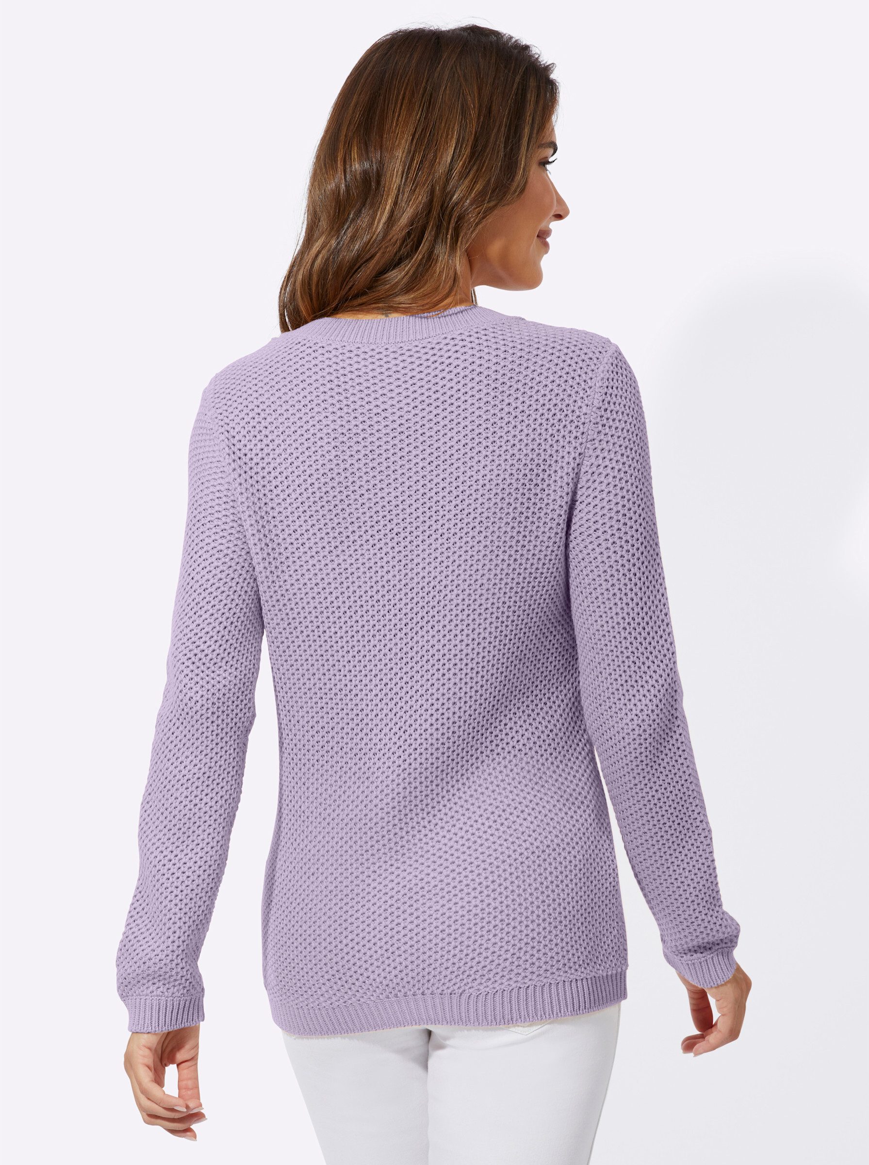 Classic Basics Rundhalspullover "Langarm-Pullover" günstig online kaufen