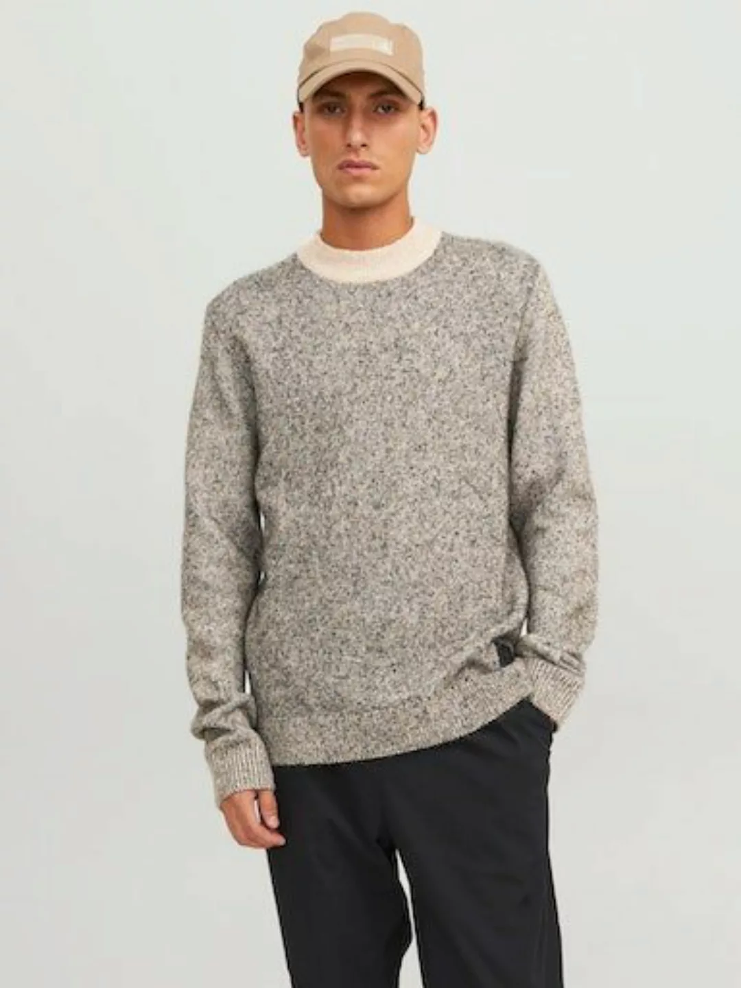 Jack & Jones Rundhalspullover JCOSPACE KNIT MOCK NECK SN günstig online kaufen