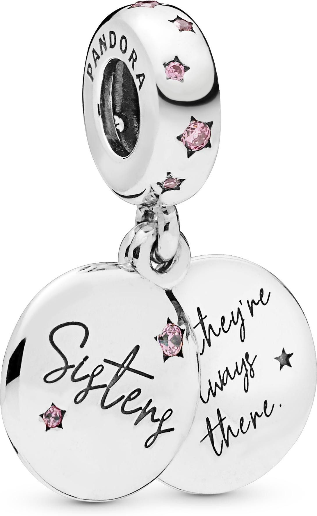 Pandora Kettenanhänger Pandora Forever Sisters Charm-Anhänger günstig online kaufen
