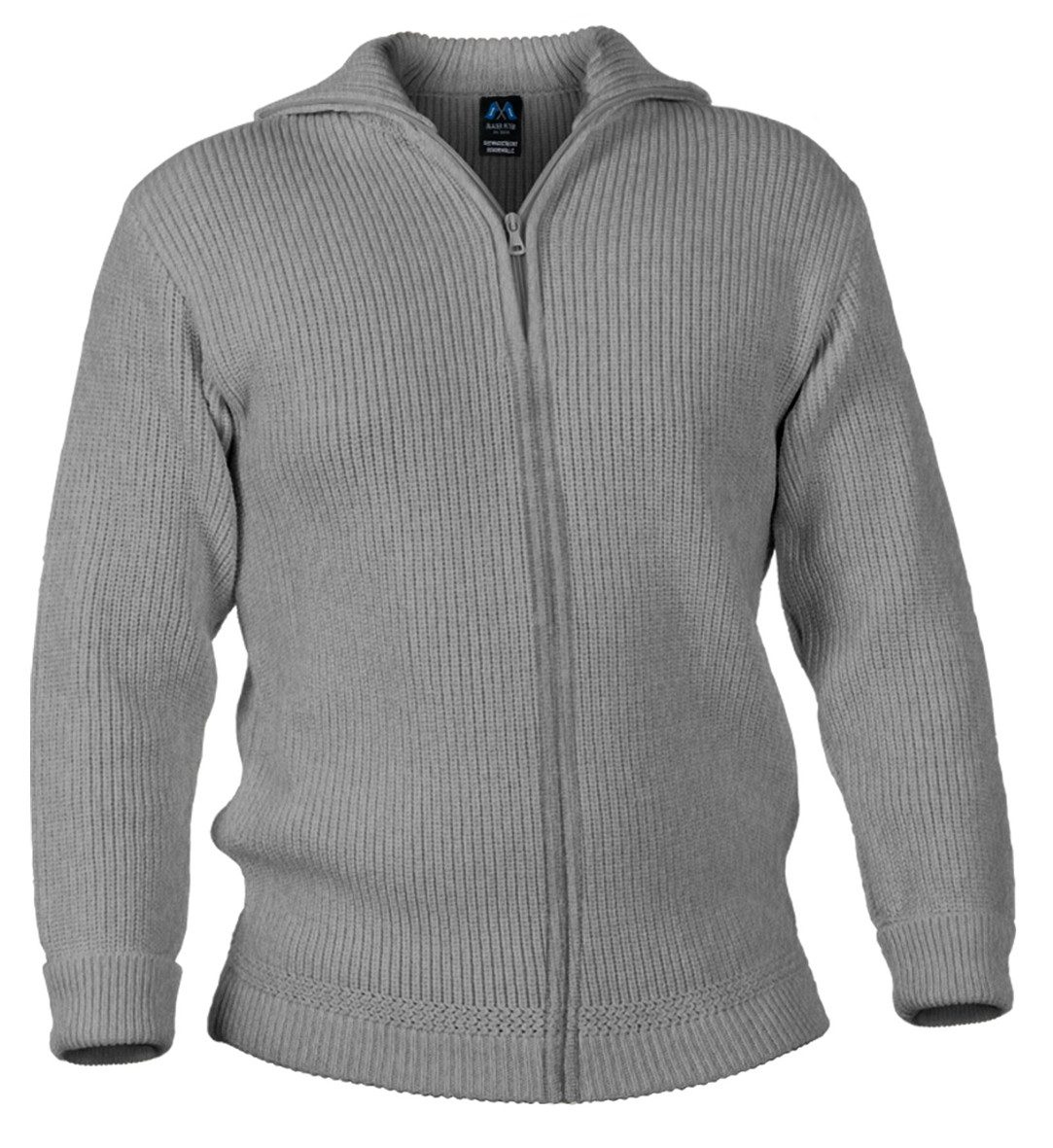 Blauer Peter Strickjacke aus Schurwolle mit günstig online kaufen
