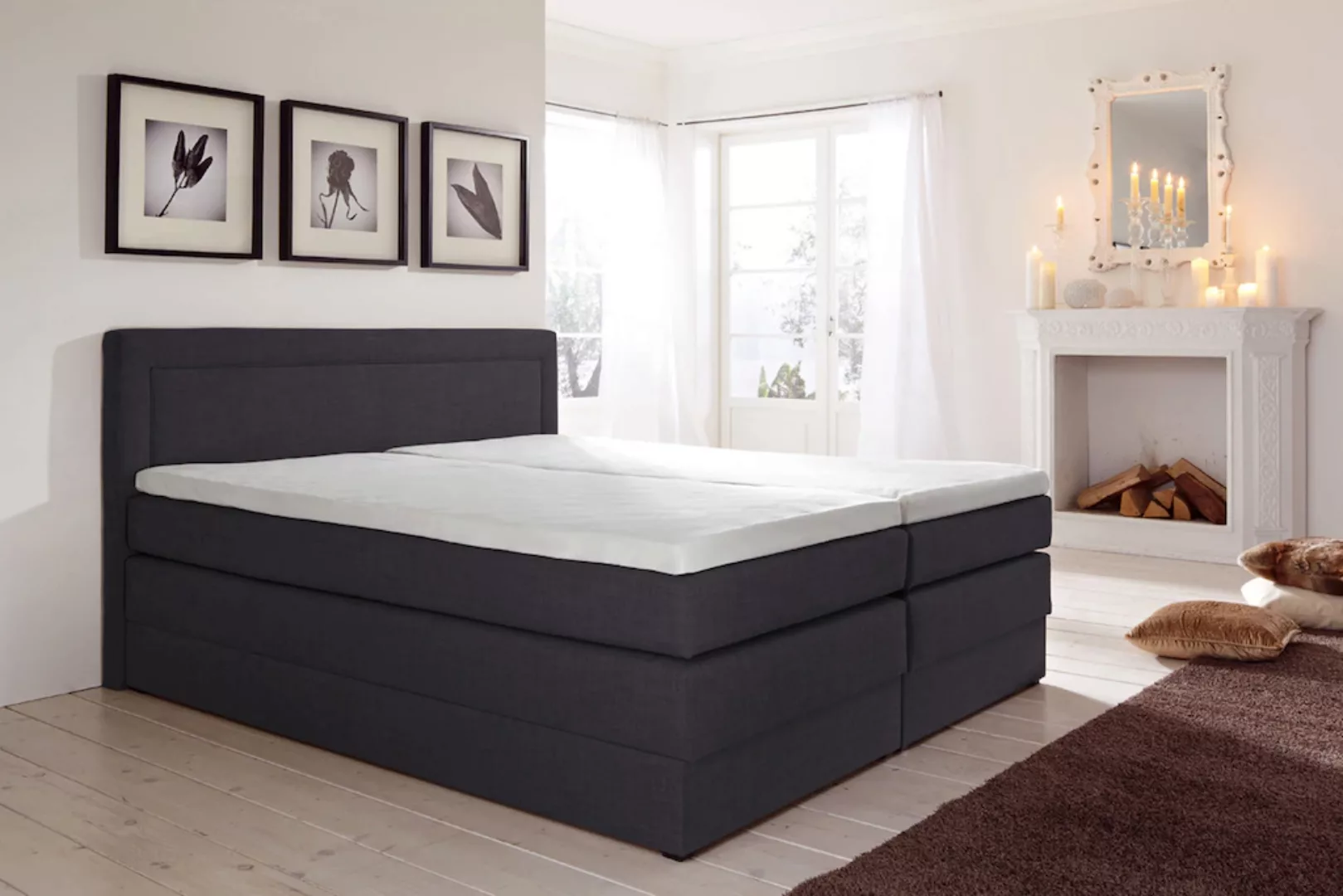 hapo Boxspringbett, mit Bettkasten günstig online kaufen