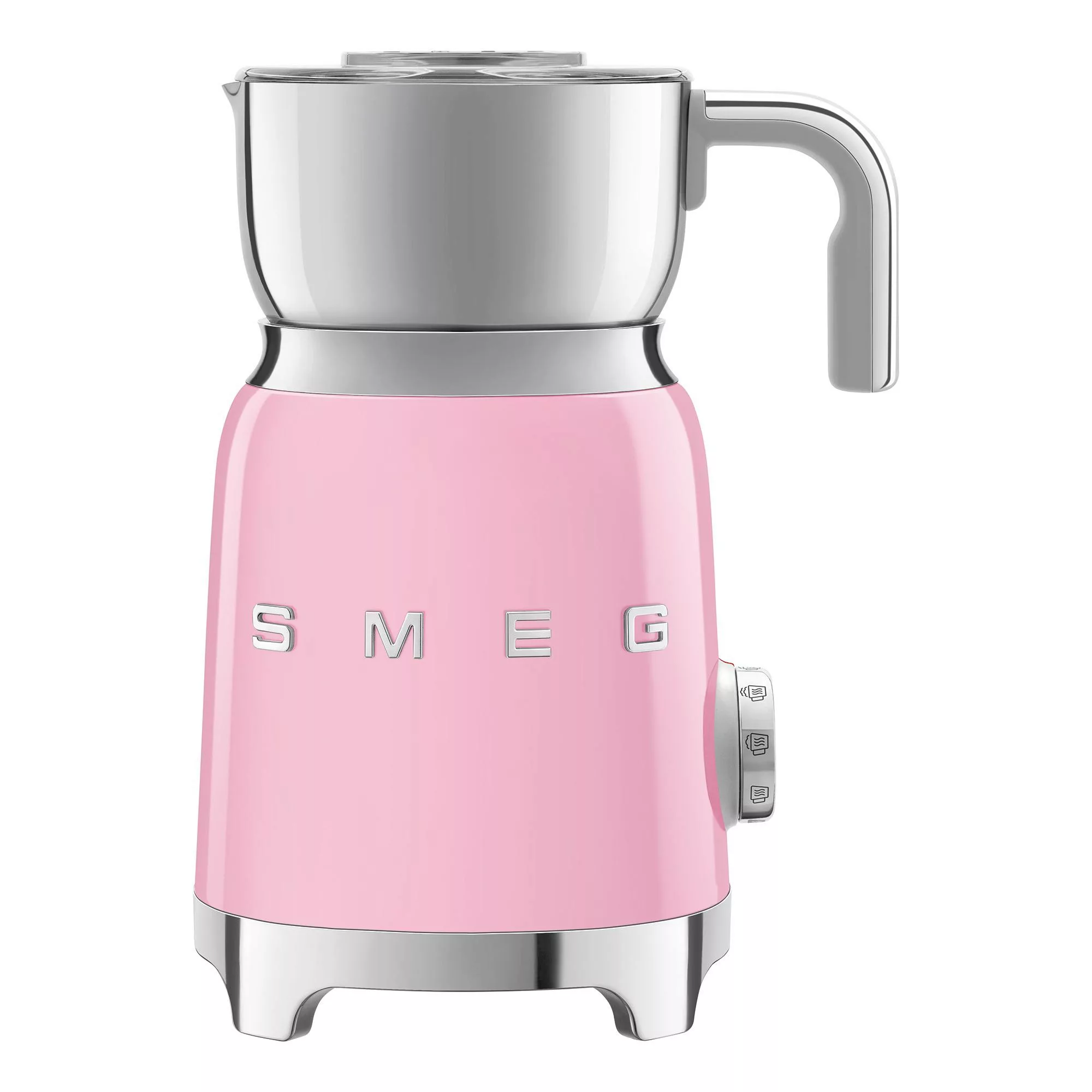 Smeg - MFF01 Milchaufschäumer - cadillac pink/lackiert/BxHxT 18,4x25,1x14,2 günstig online kaufen