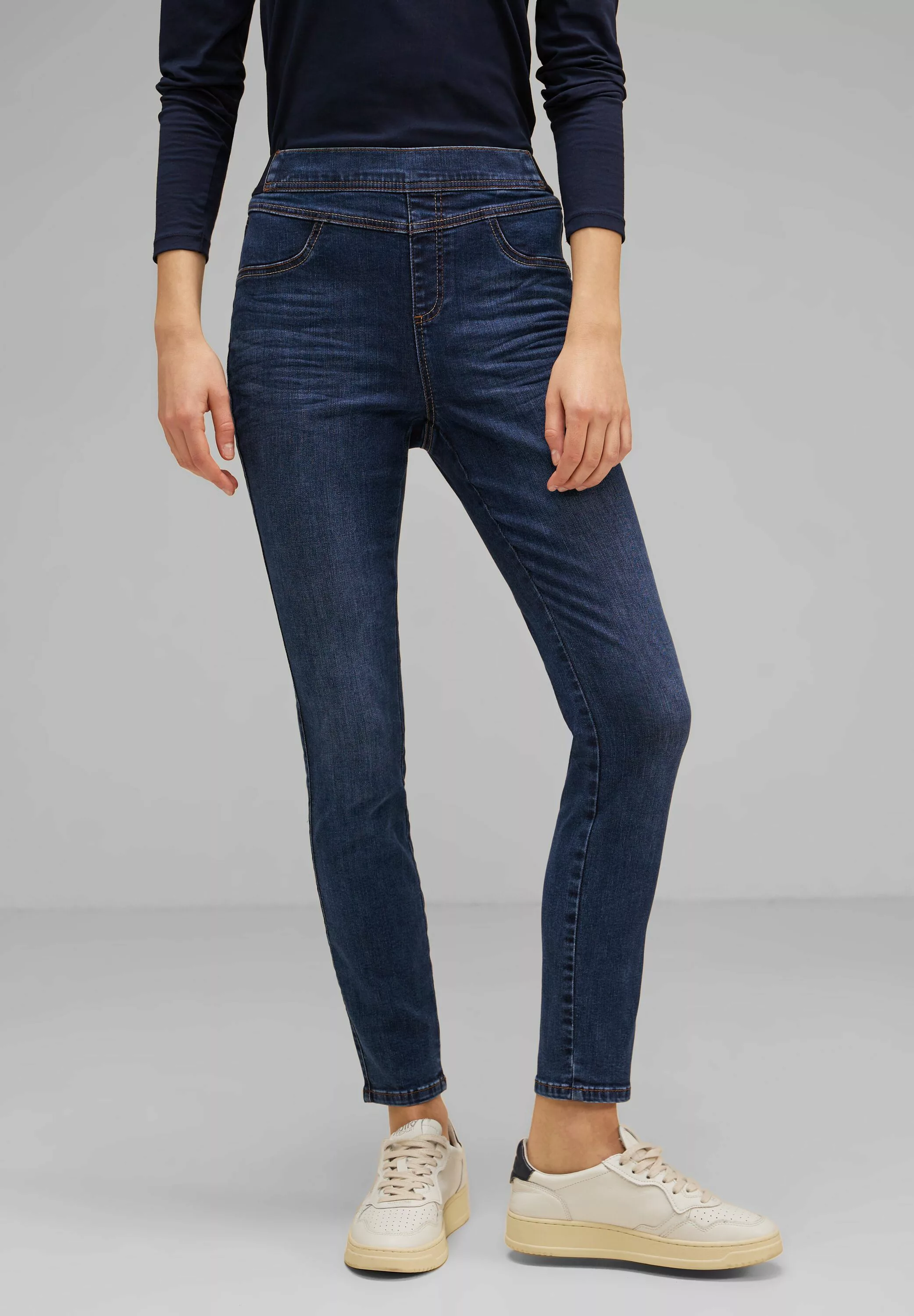 STREET ONE Skinny-fit-Jeans, High Waist günstig online kaufen