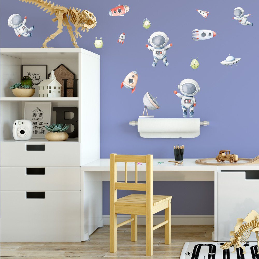 Sunnywall Wandtattoo Astronaut - Wandtattoo Kinderzimmer günstig online kaufen