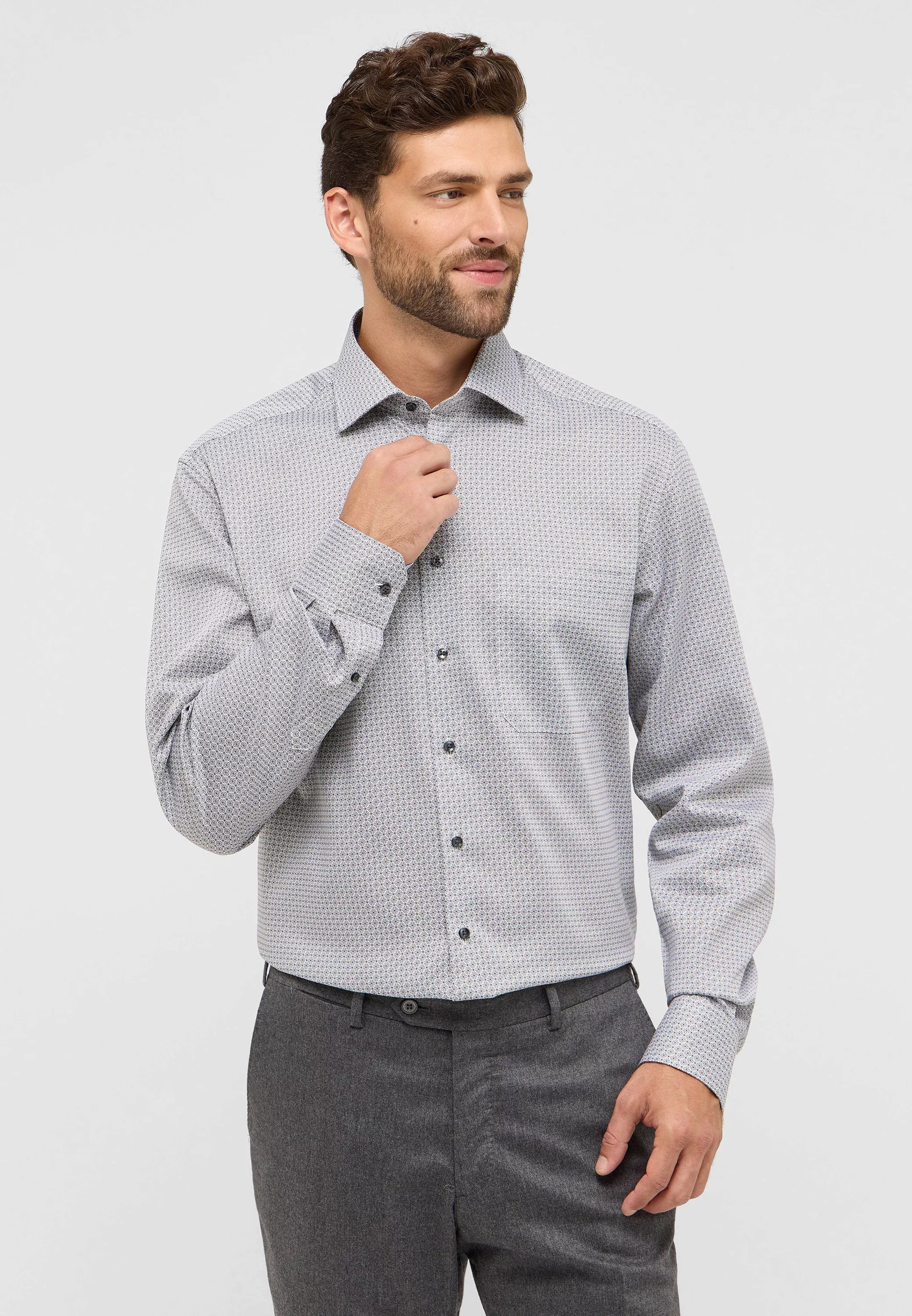 Eterna Langarmhemd "SLIM FIT" günstig online kaufen