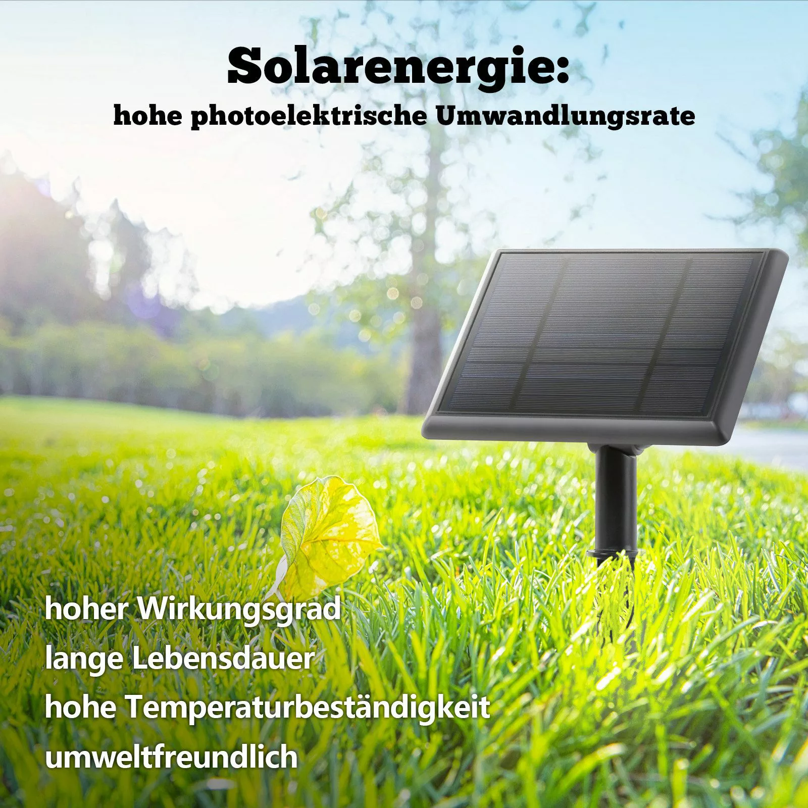Nettlife LED Gartenleuchte Außen Solarlampen Warmweiß günstig online kaufen