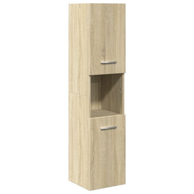 vidaXL Schrankmodule Badezimmerschrank Sonoma-Eiche 30x30x130 cm Holzwerkst günstig online kaufen