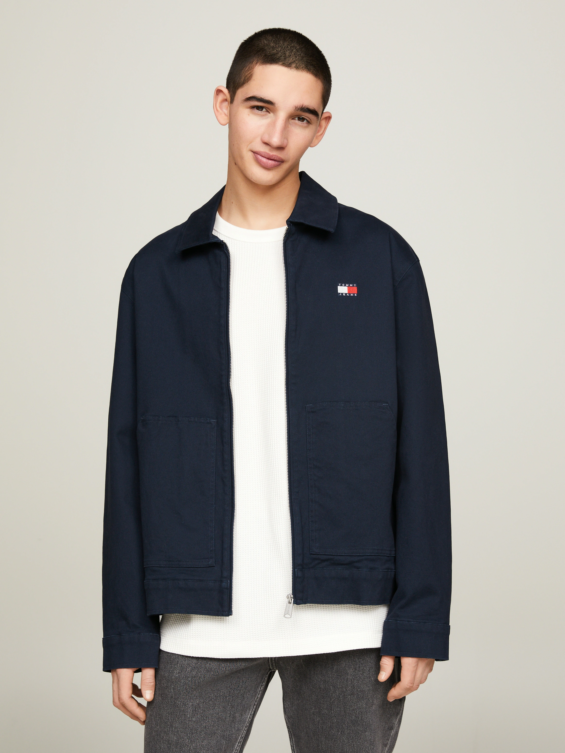 Tommy Jeans Kurzjacke "TJM REG COTTON JACKET EXT" günstig online kaufen