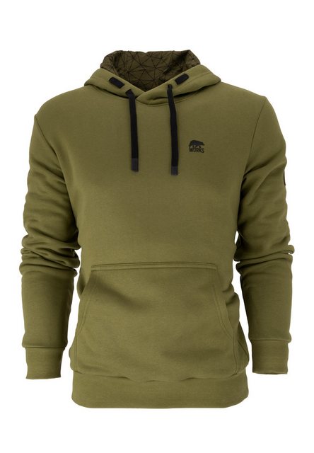 FORSBERG Sweatshirt Hoodie mit kleinem Brustlogo günstig online kaufen