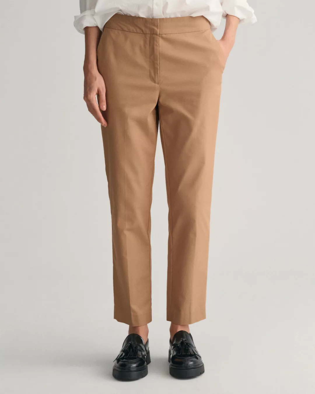 Gant Stoffhose SLIM SLACK mit Bügelfalten an Vorder- und Rückseite günstig online kaufen