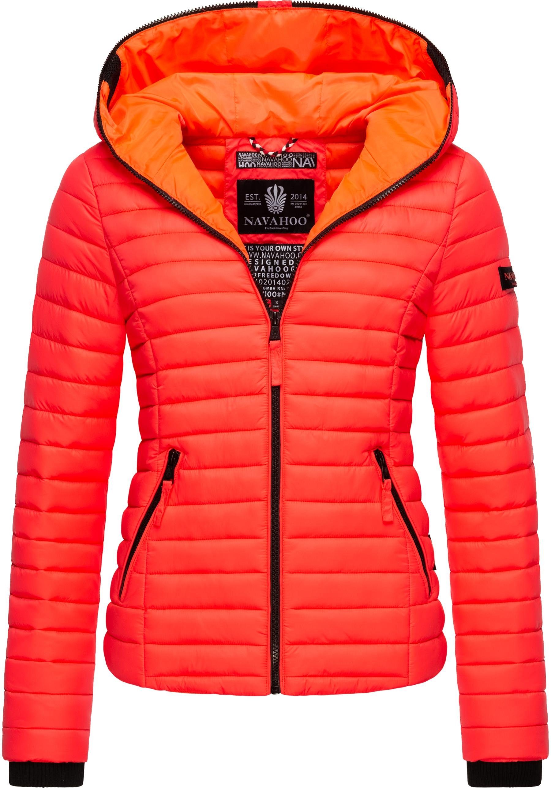 Navahoo Steppjacke "Kimuk", mit Kapuze, leichte Übergangsjacke mit Kapuze günstig online kaufen