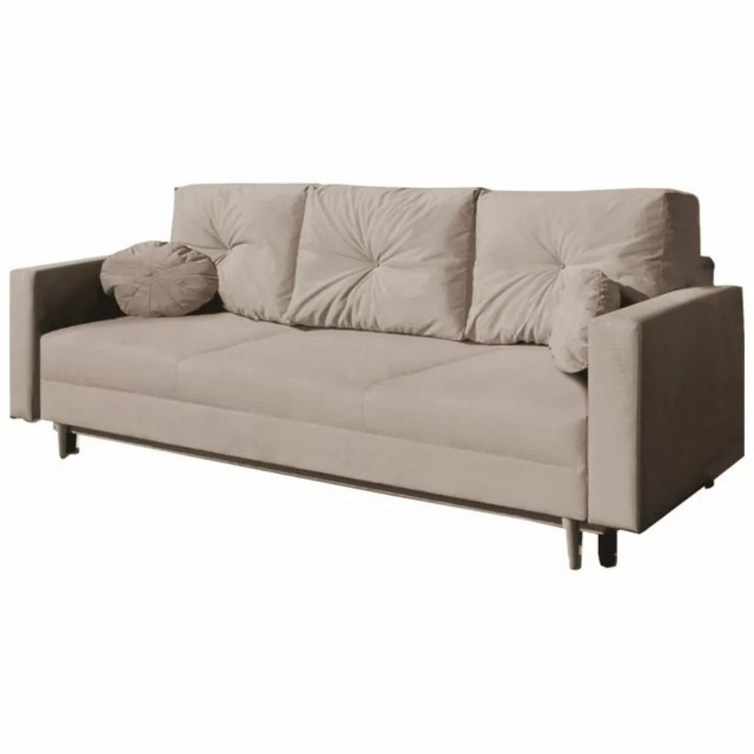 MOEBLO Schlafsofa MILANO, Sofa mit Bettfunktion, Couch für Wohnzimmer, Fede günstig online kaufen